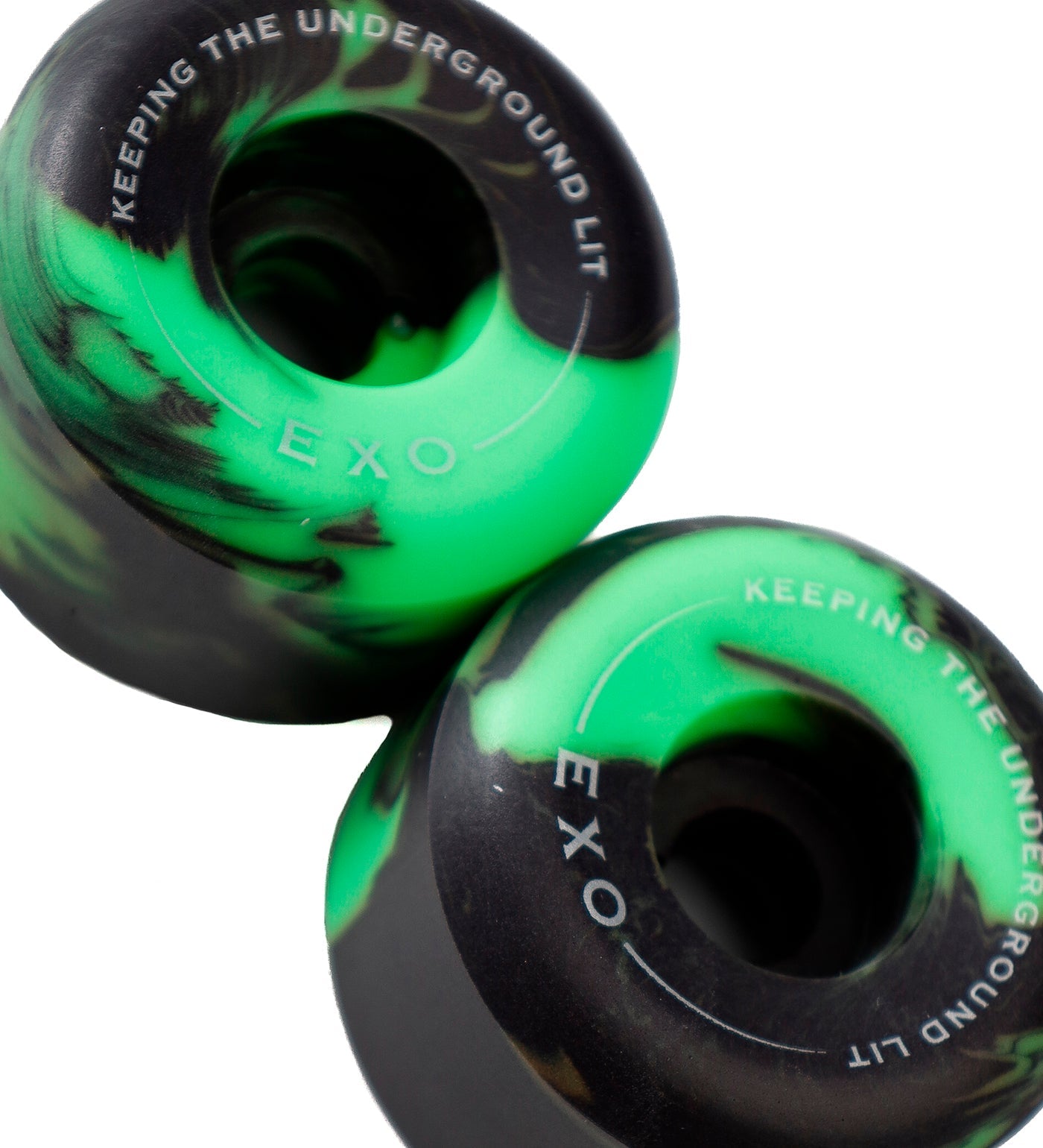 x EXO - F4 Conical Full 99a, Black/Green