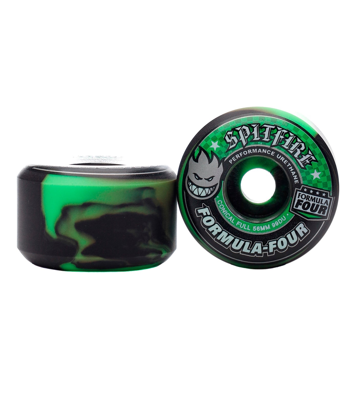 x EXO - F4 Conical Full 99a, Black/Green