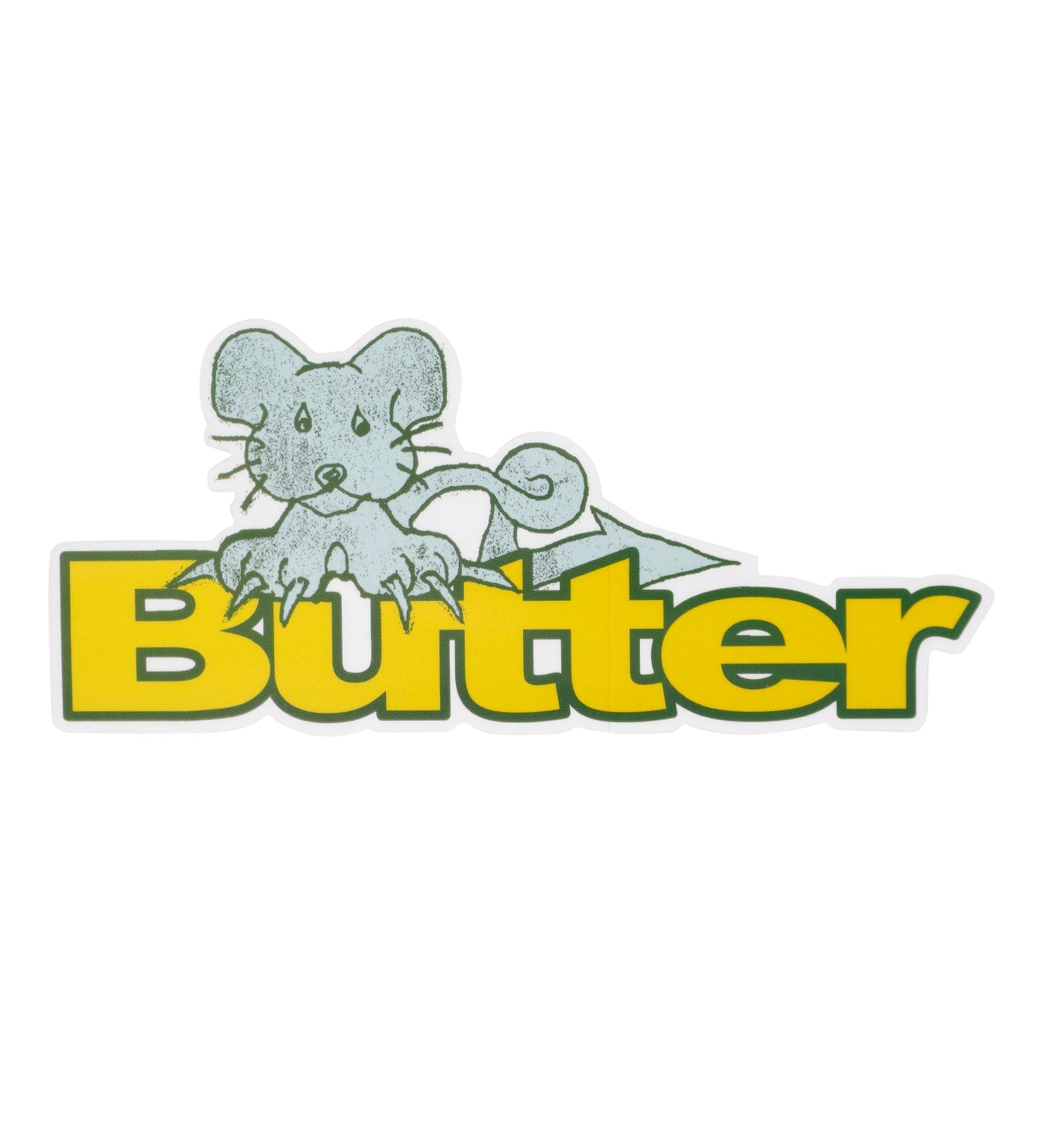 Rat Logo, Green/Yellow