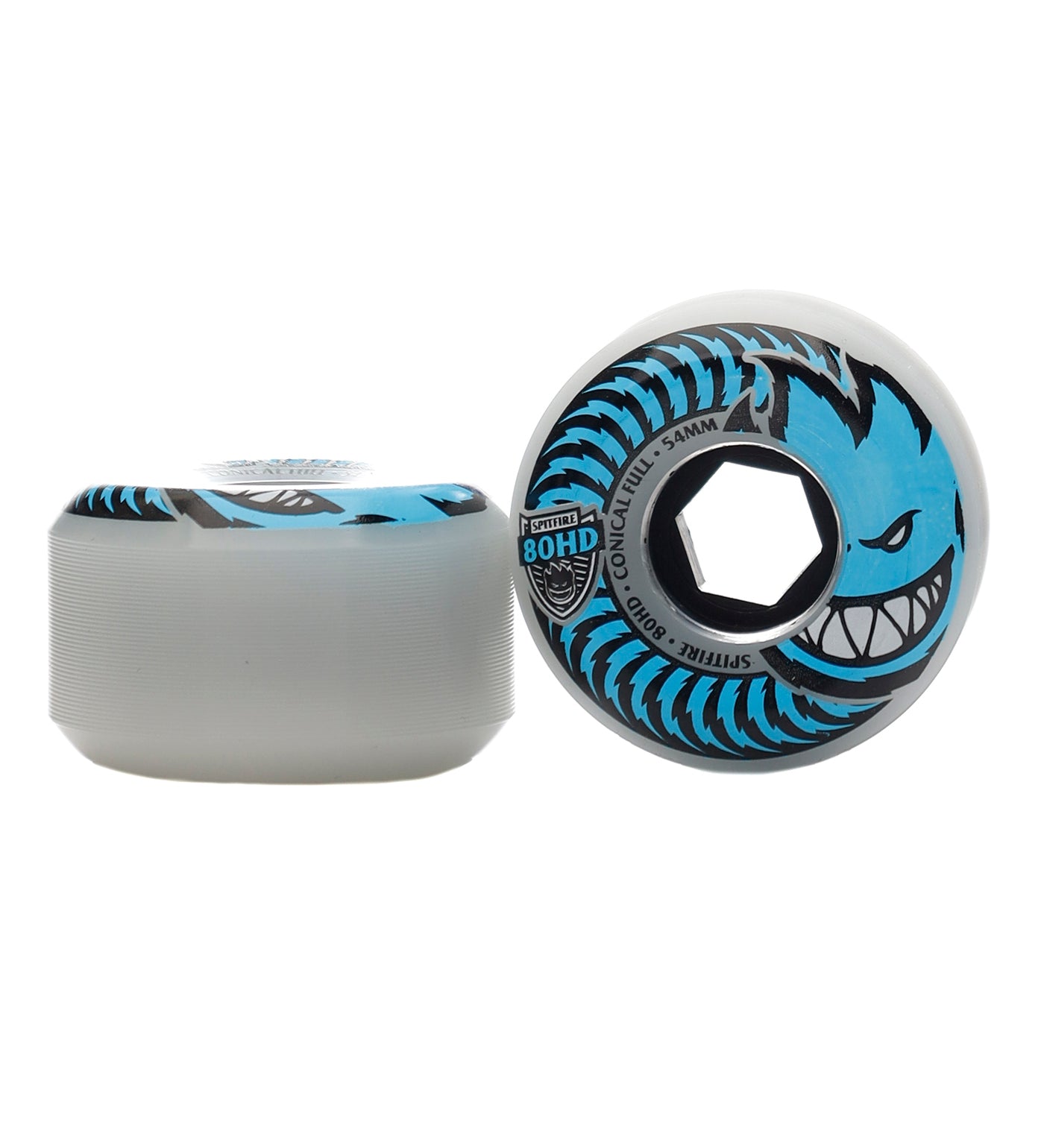 80HD Chargers Conical Full, Clear/Blue