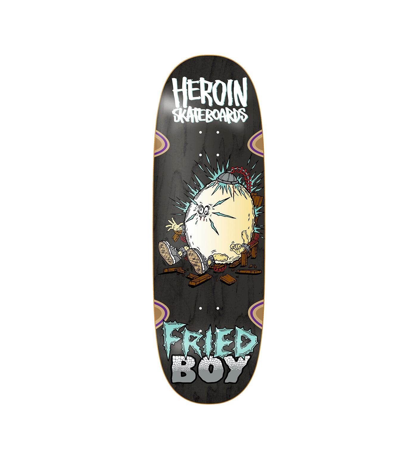 Fried Boy, Various Woodstains