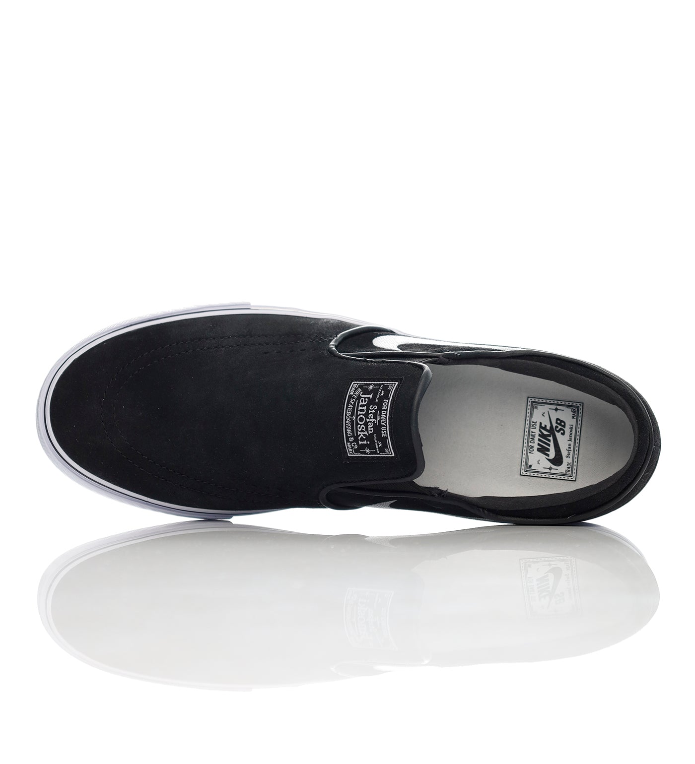 Janoski+ Slip, Black/White