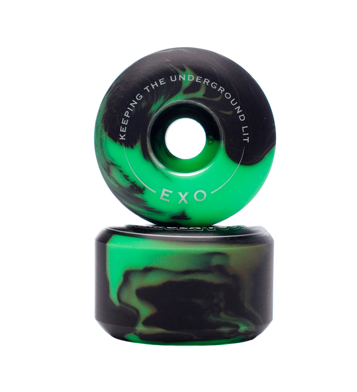 x EXO - F4 Conical Full 99a, Black/Green