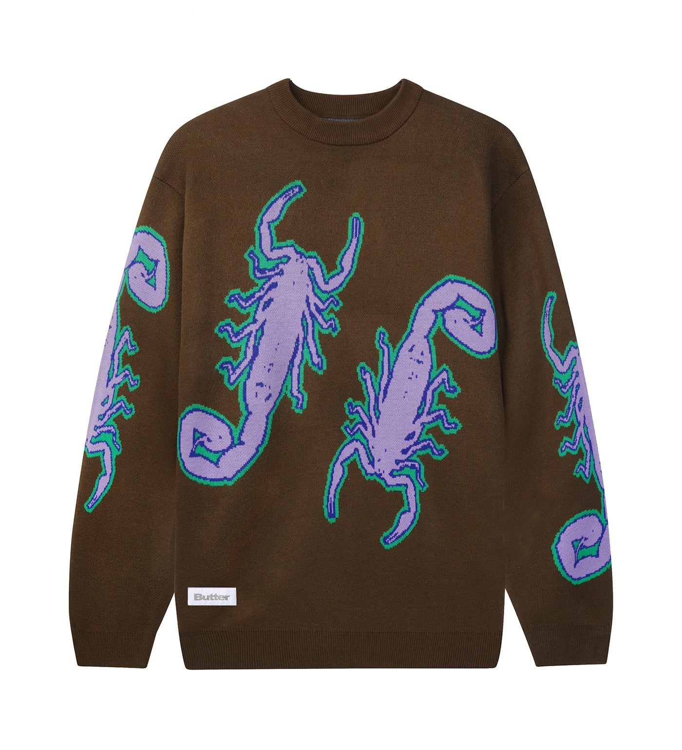 Scorpion Knit, Brown