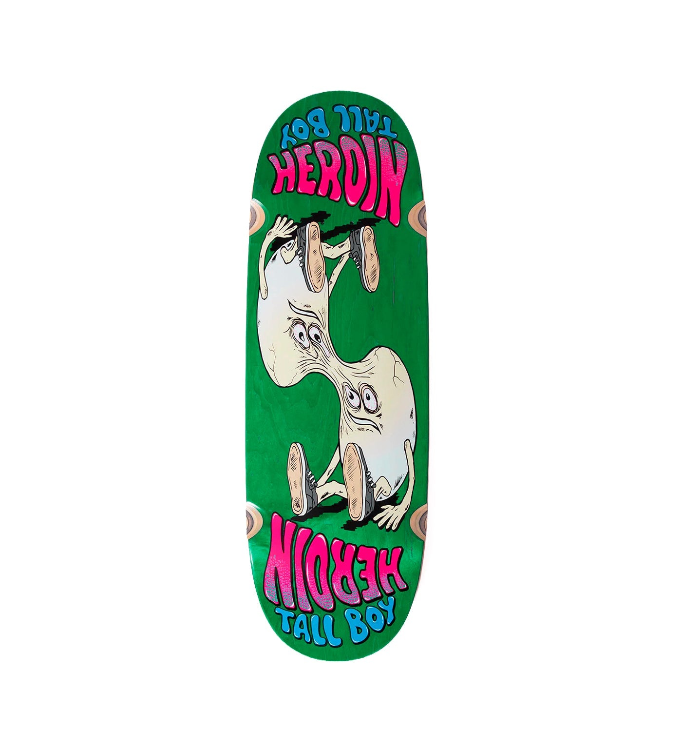 Tall Boy Merged, Various Woodstains