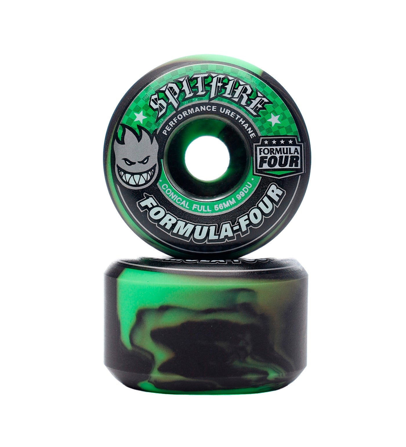 x EXO - F4 Conical Full 99a, Black/Green