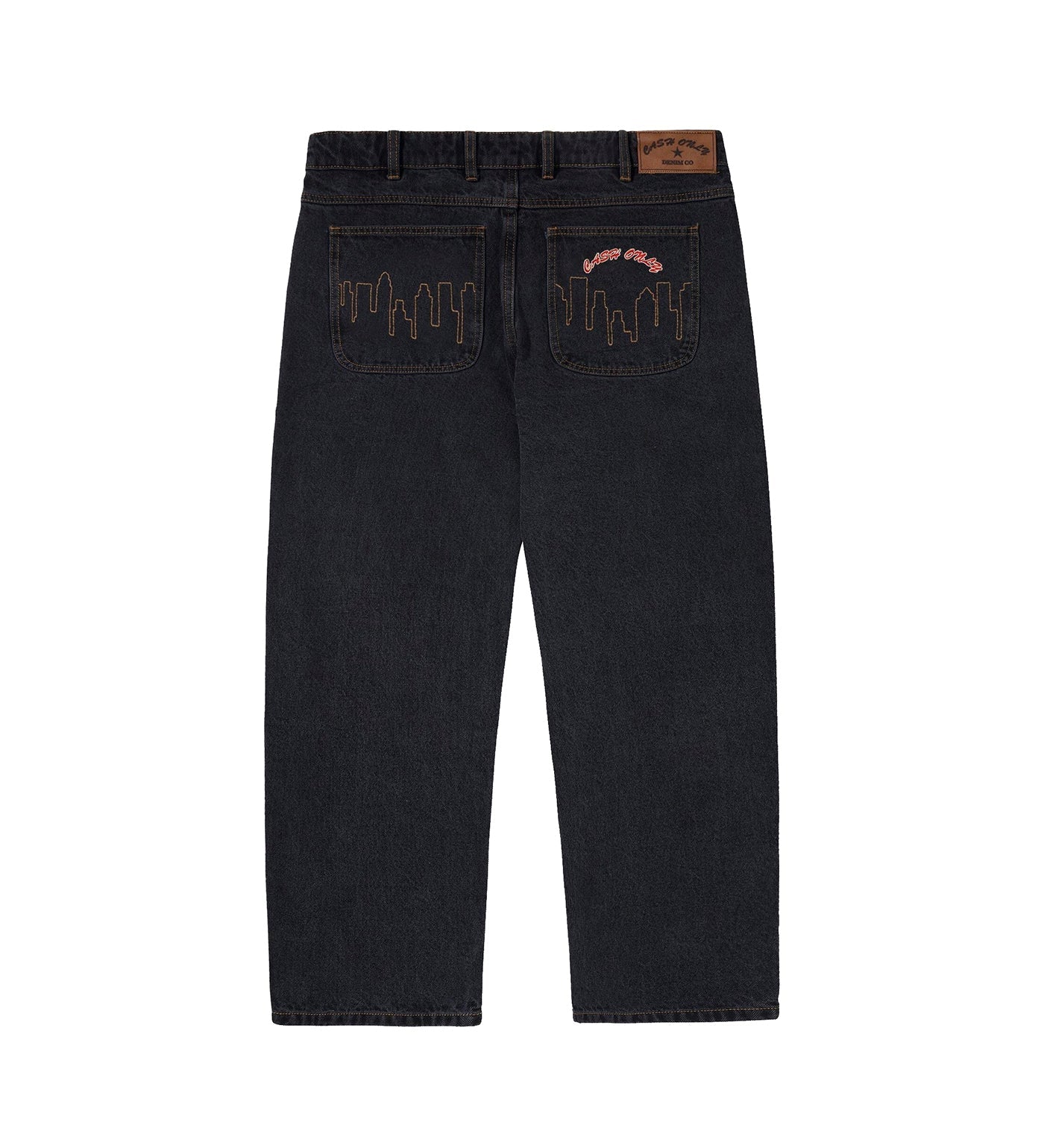Logo - BAGGY, Washed Black