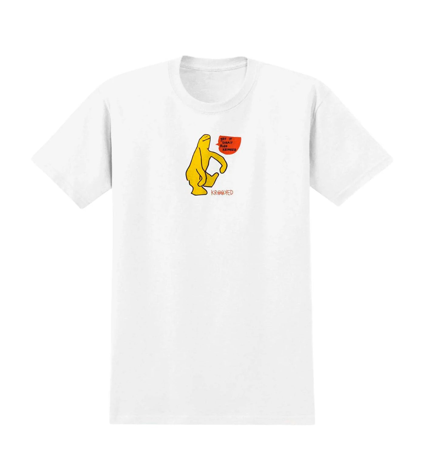 Get it Strait, White/Yellow