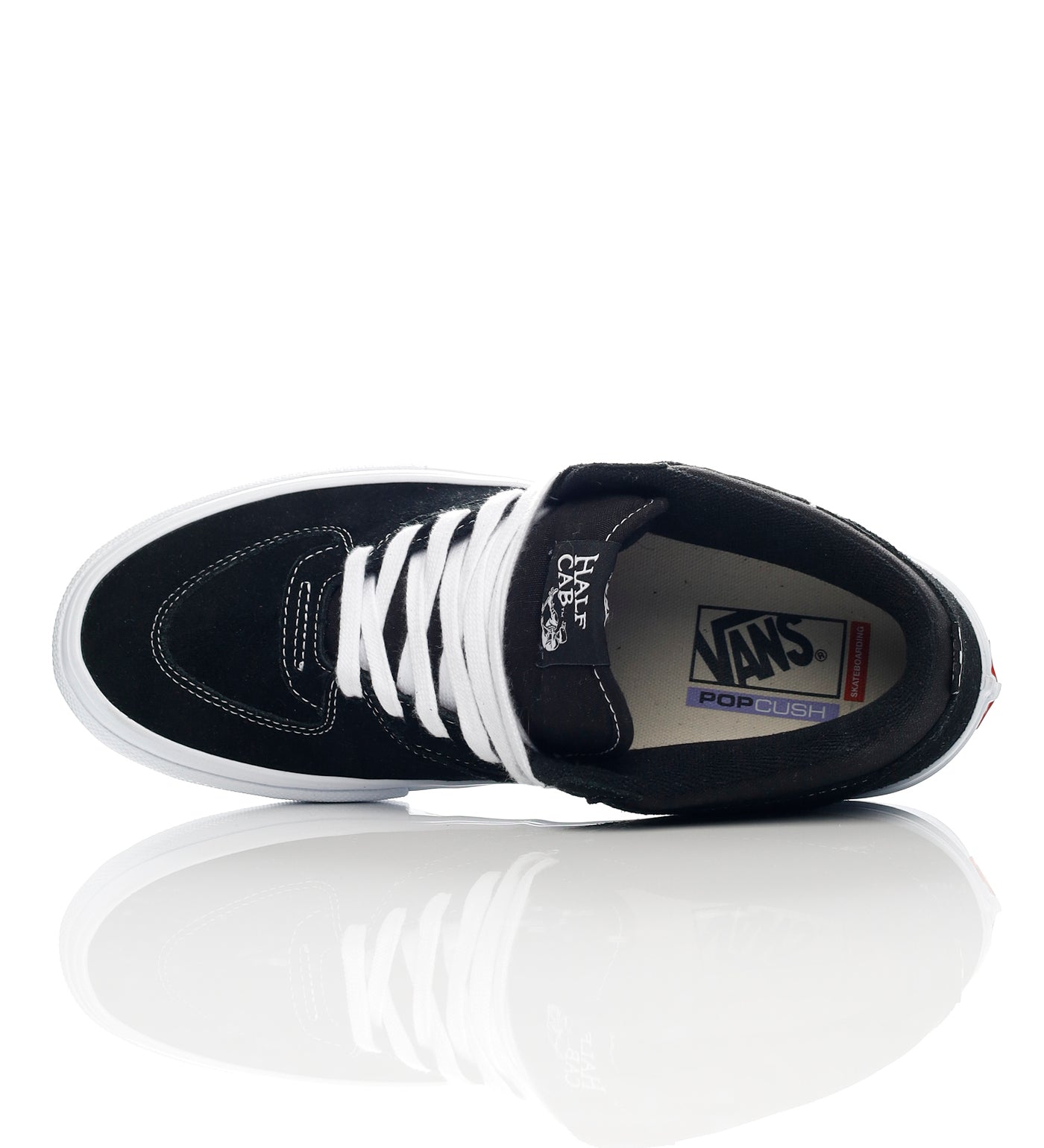 Skate Half-Cab, Black/White