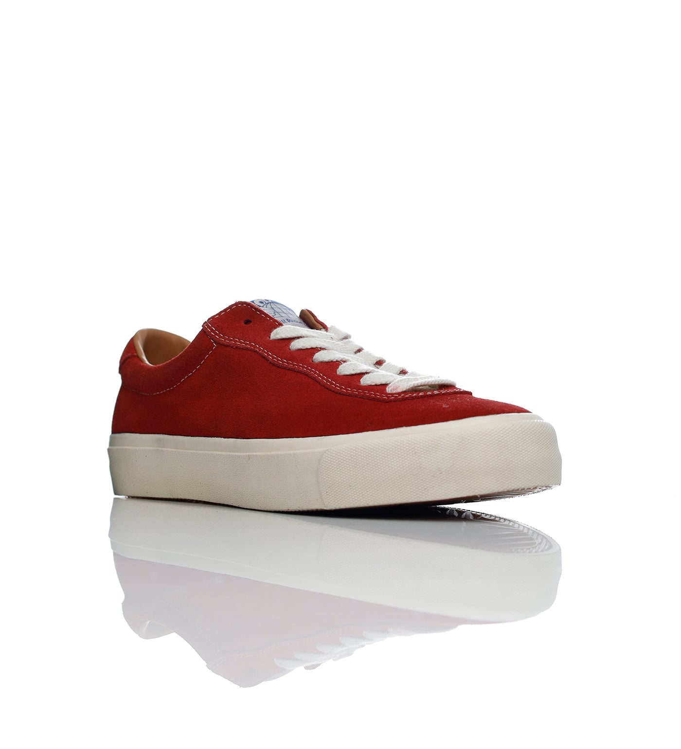 VM001 Lo Suede, Old Red/White