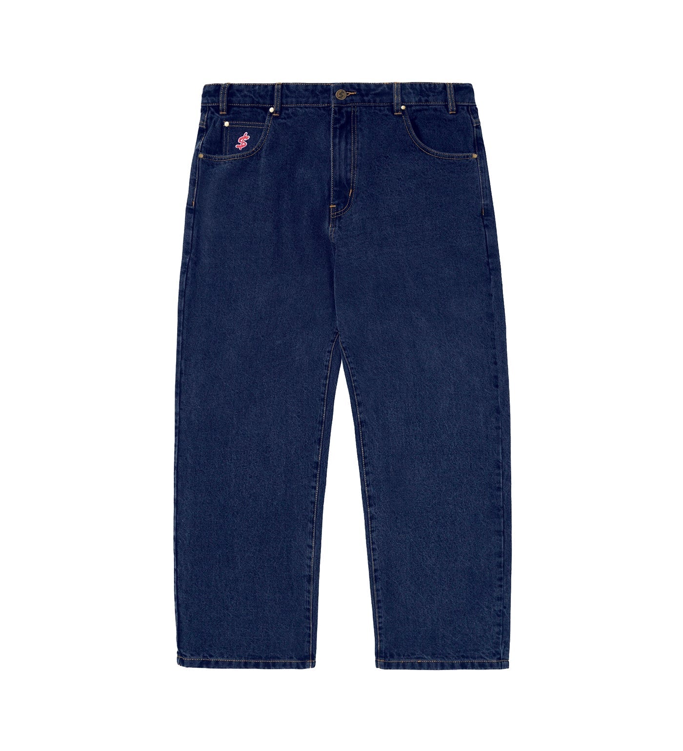 Logo - BAGGY, Raw Indigo