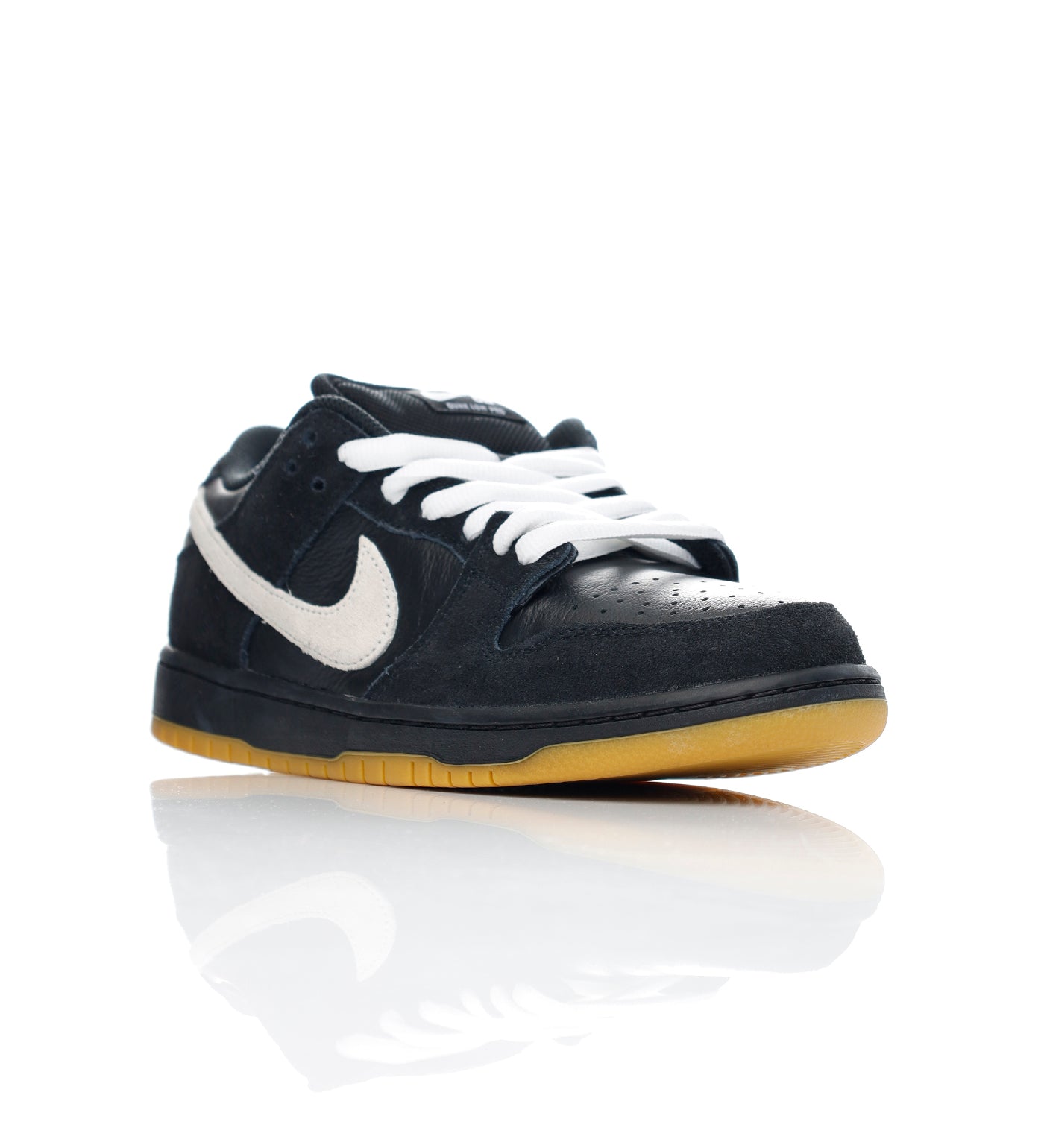 Dunk Low, Black/White/Black/Gum/Light Brown
