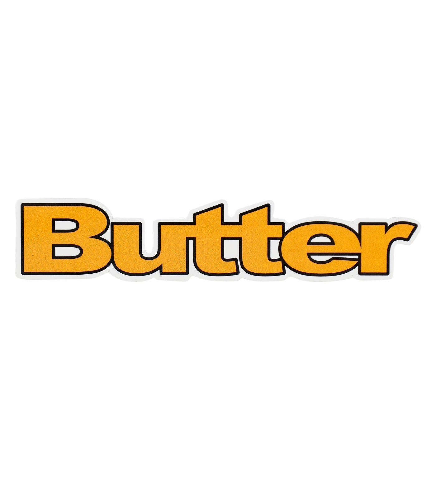 Script Logo, Orange/Black