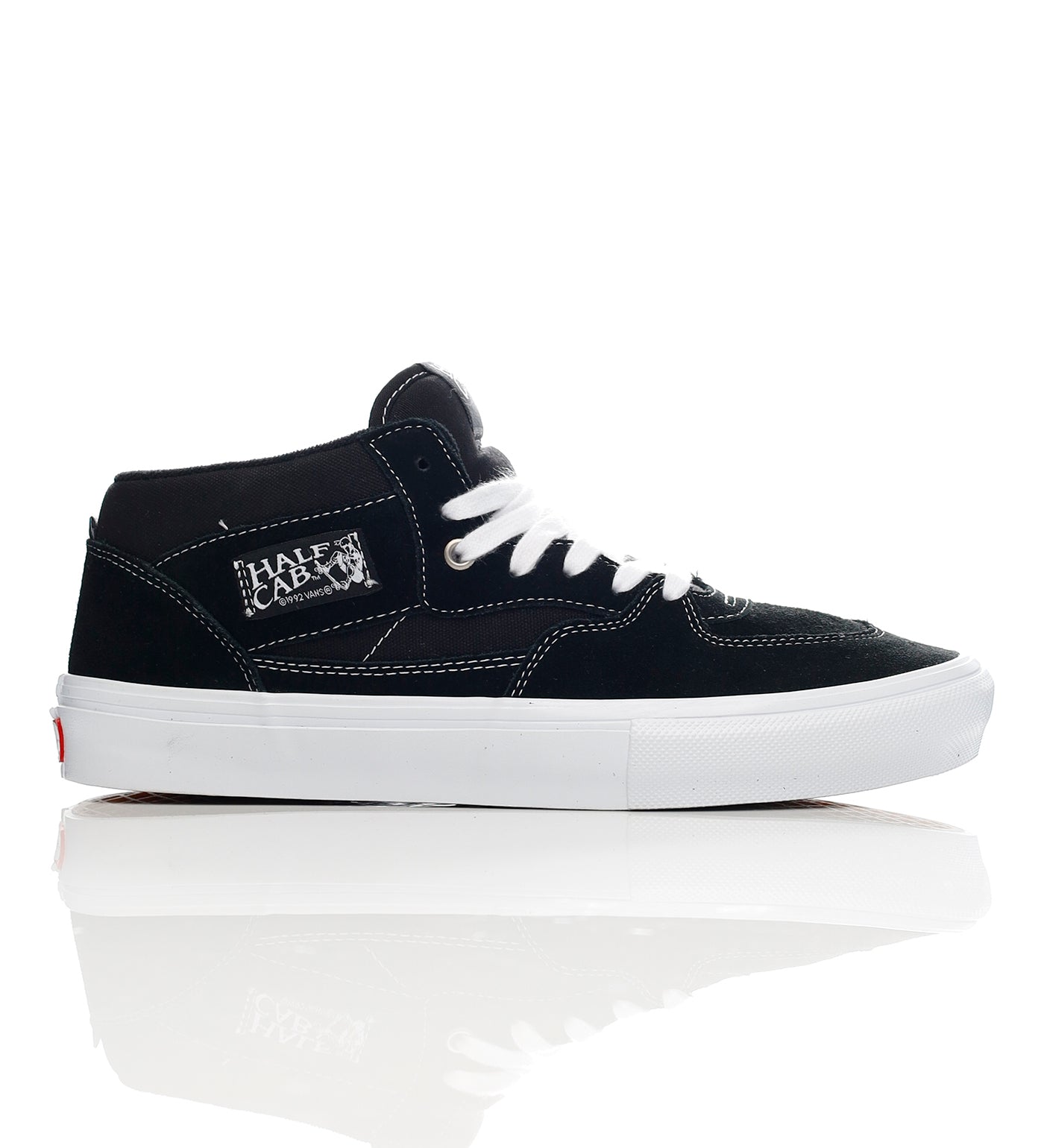 Skate Half-Cab, Black/White