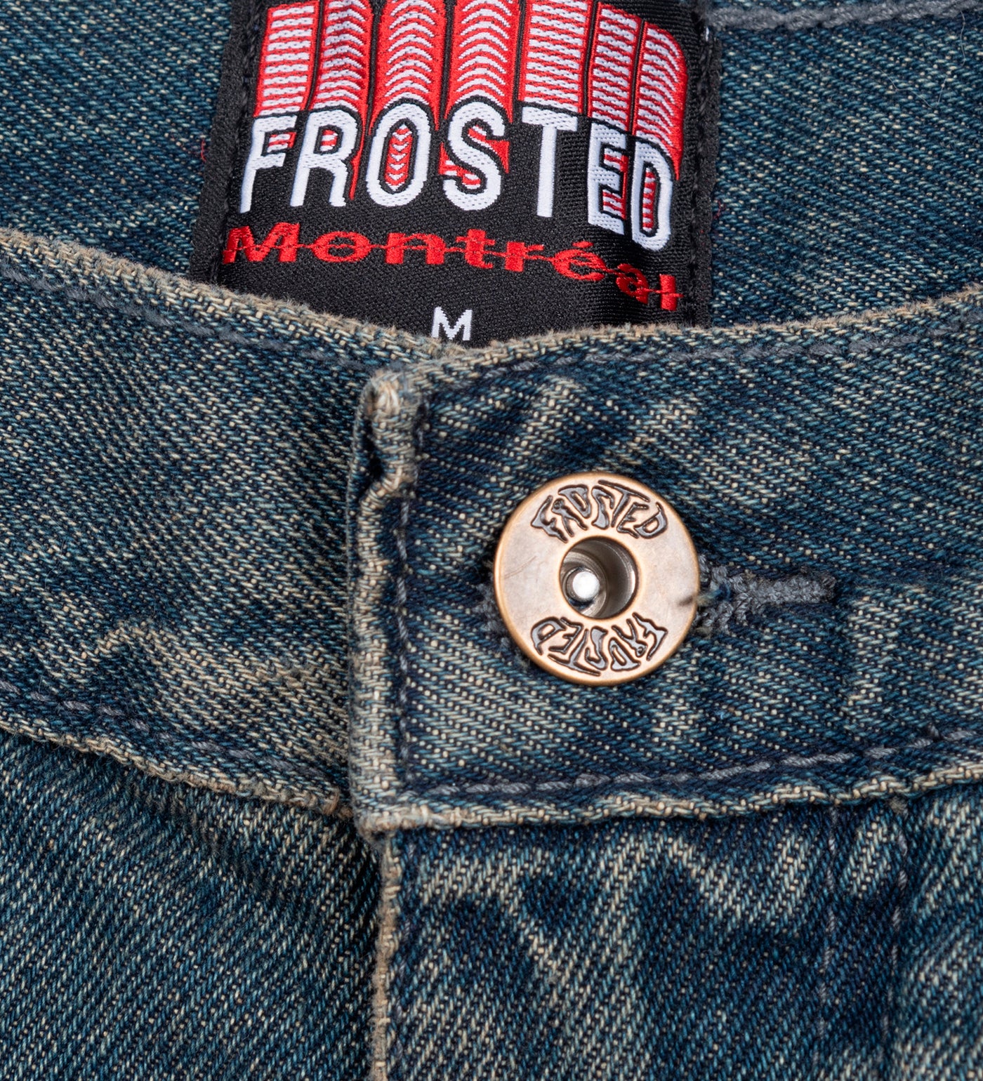 Wavy Jort, Indigo Blue