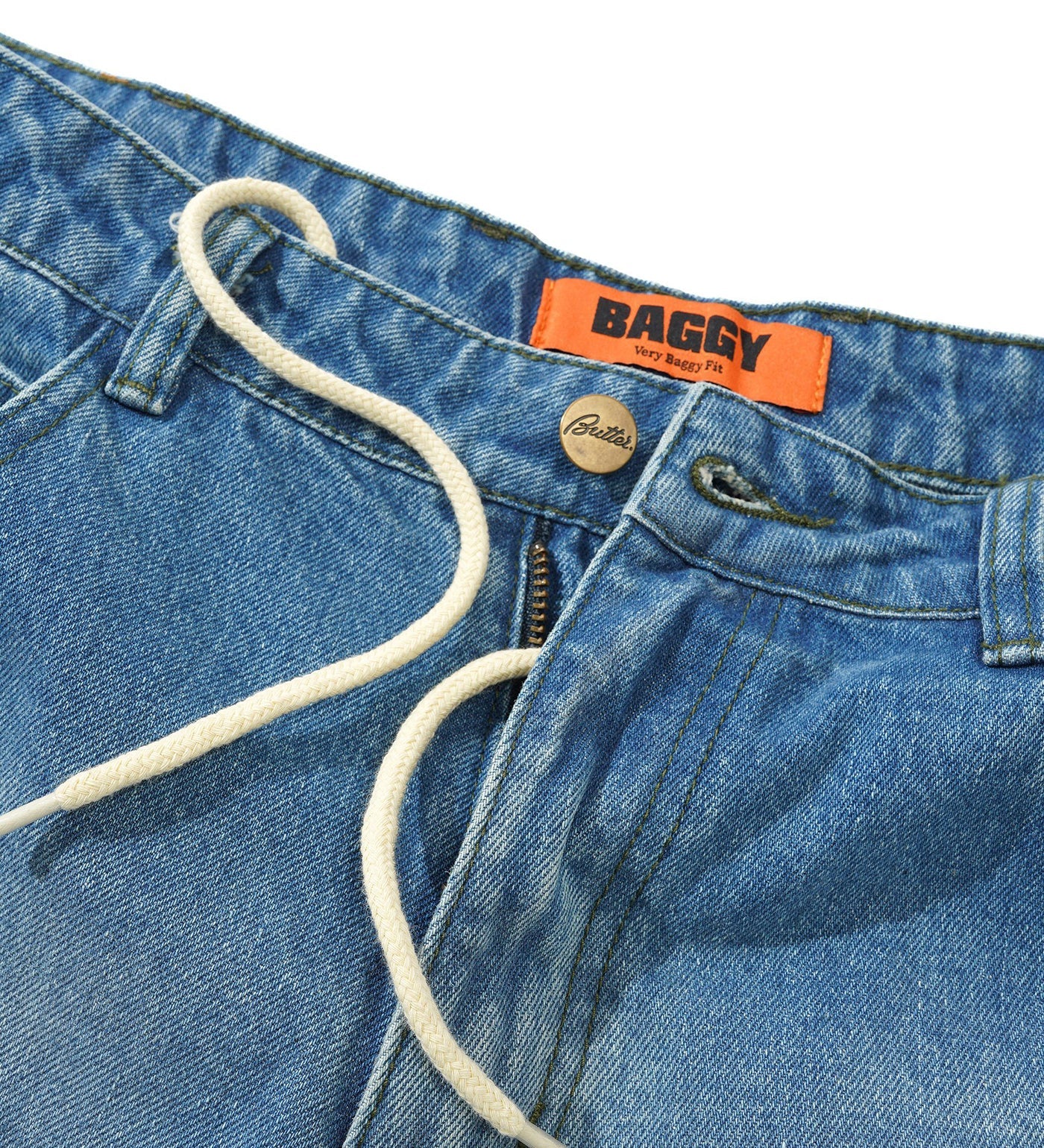 Warped - BAGGY, Washed Mid Blue