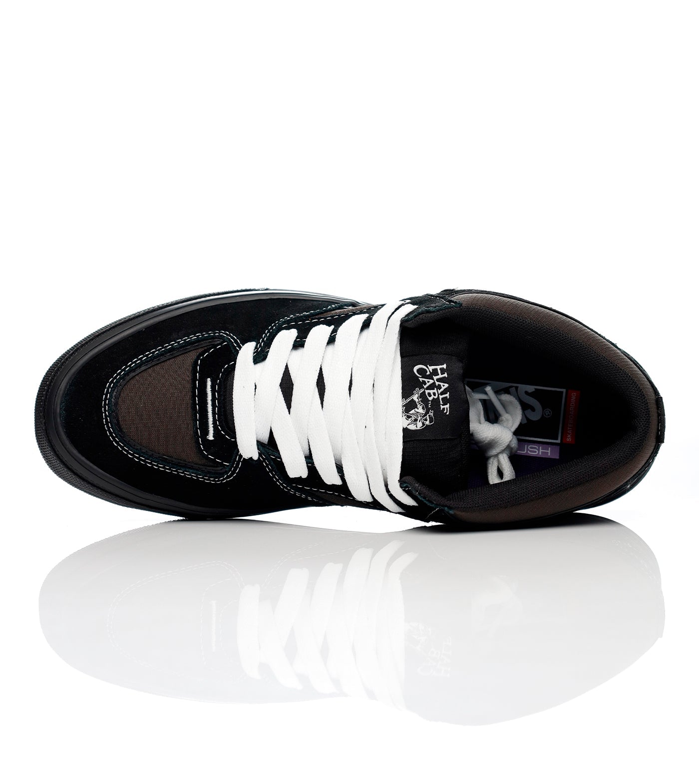 Skate Half Cab Wafflecup, Black/Asphalt