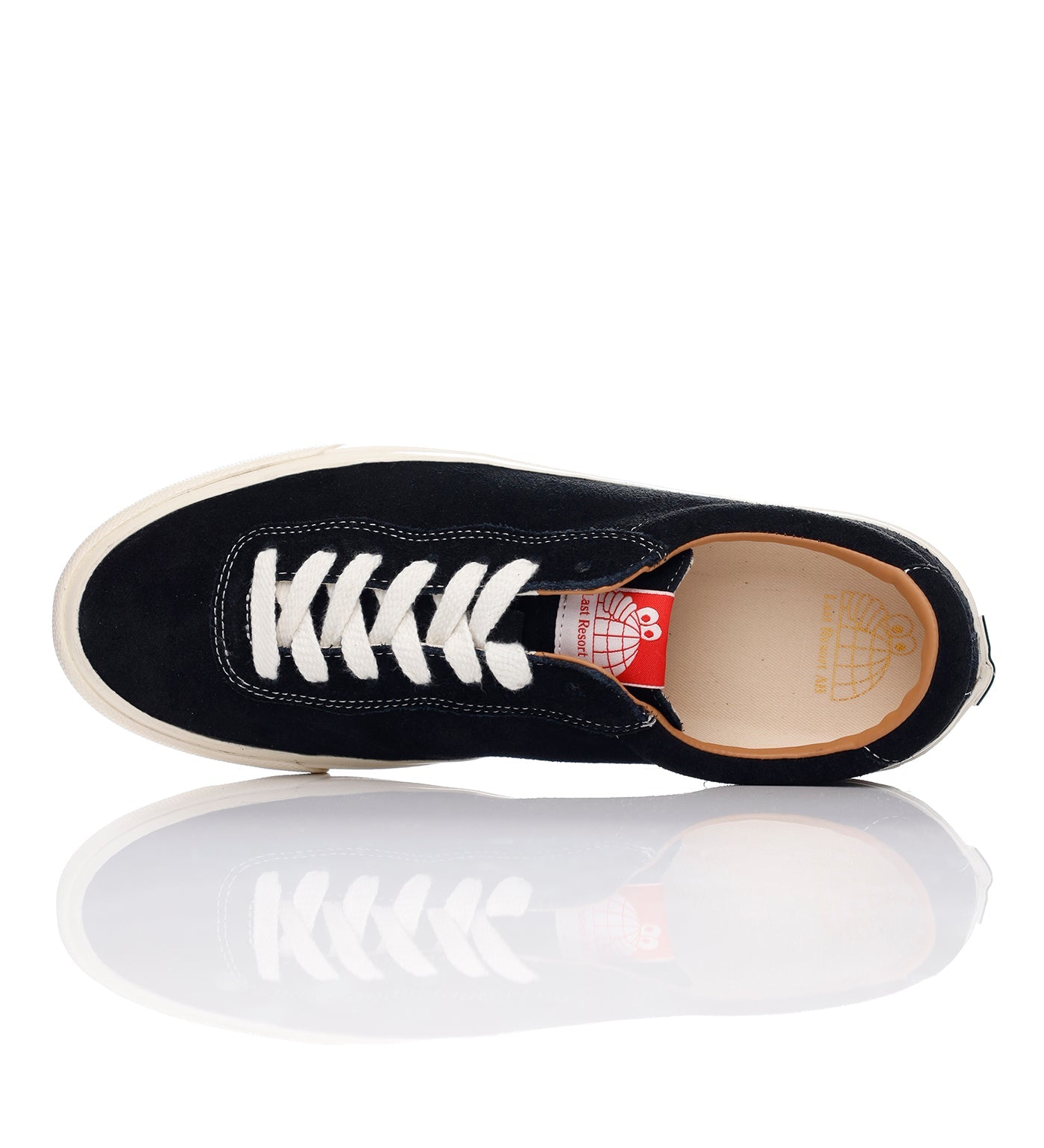 VM001 Lo Suede, Black/White