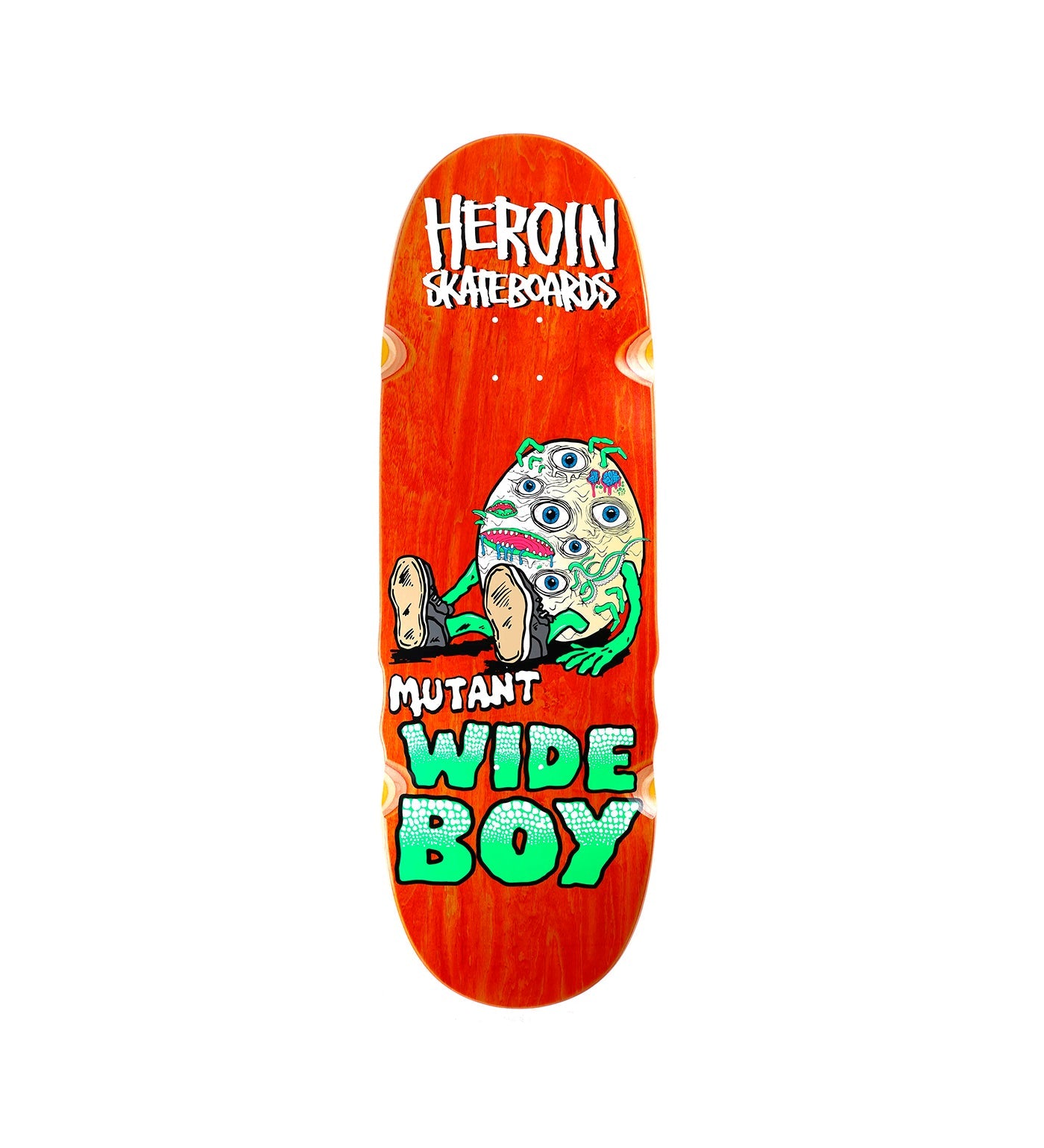 Mutant Wide Boy, Various Woodstains