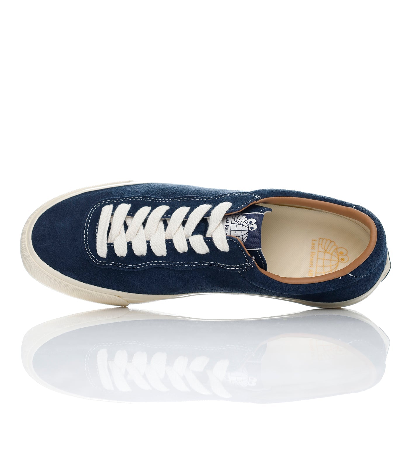 VM001 Lo Suede, Dress Blue/White
