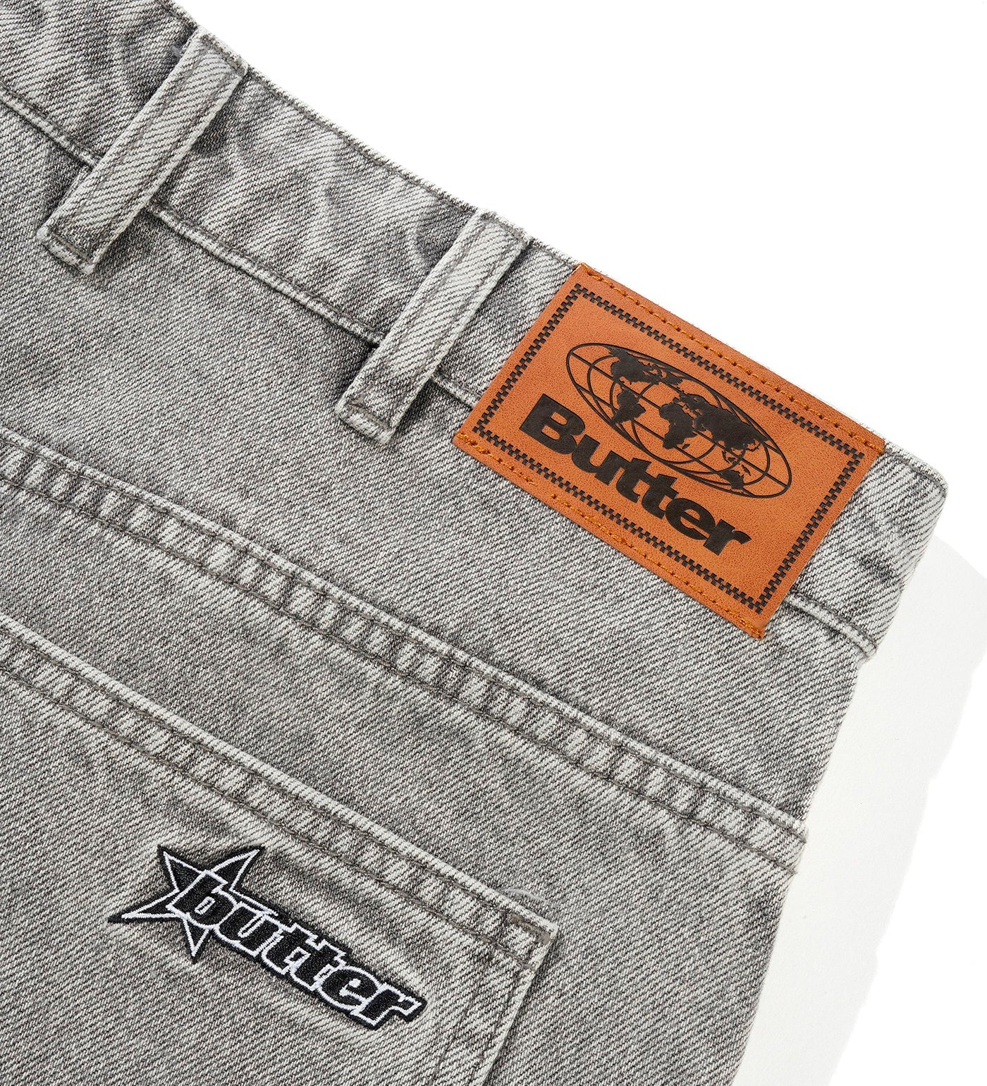 Racer - RELAXED, Grey Wash