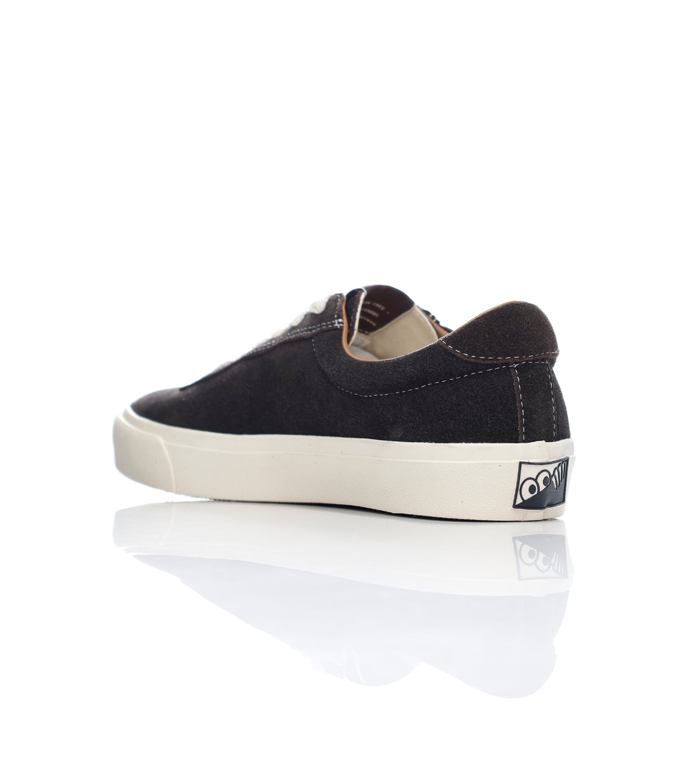 VM001 Lo Suede, Coffee Bean/White