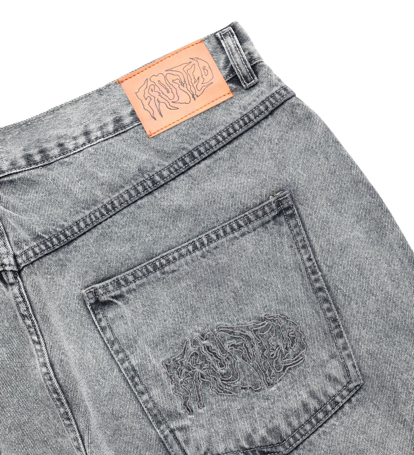 Wavy, Acid Grey