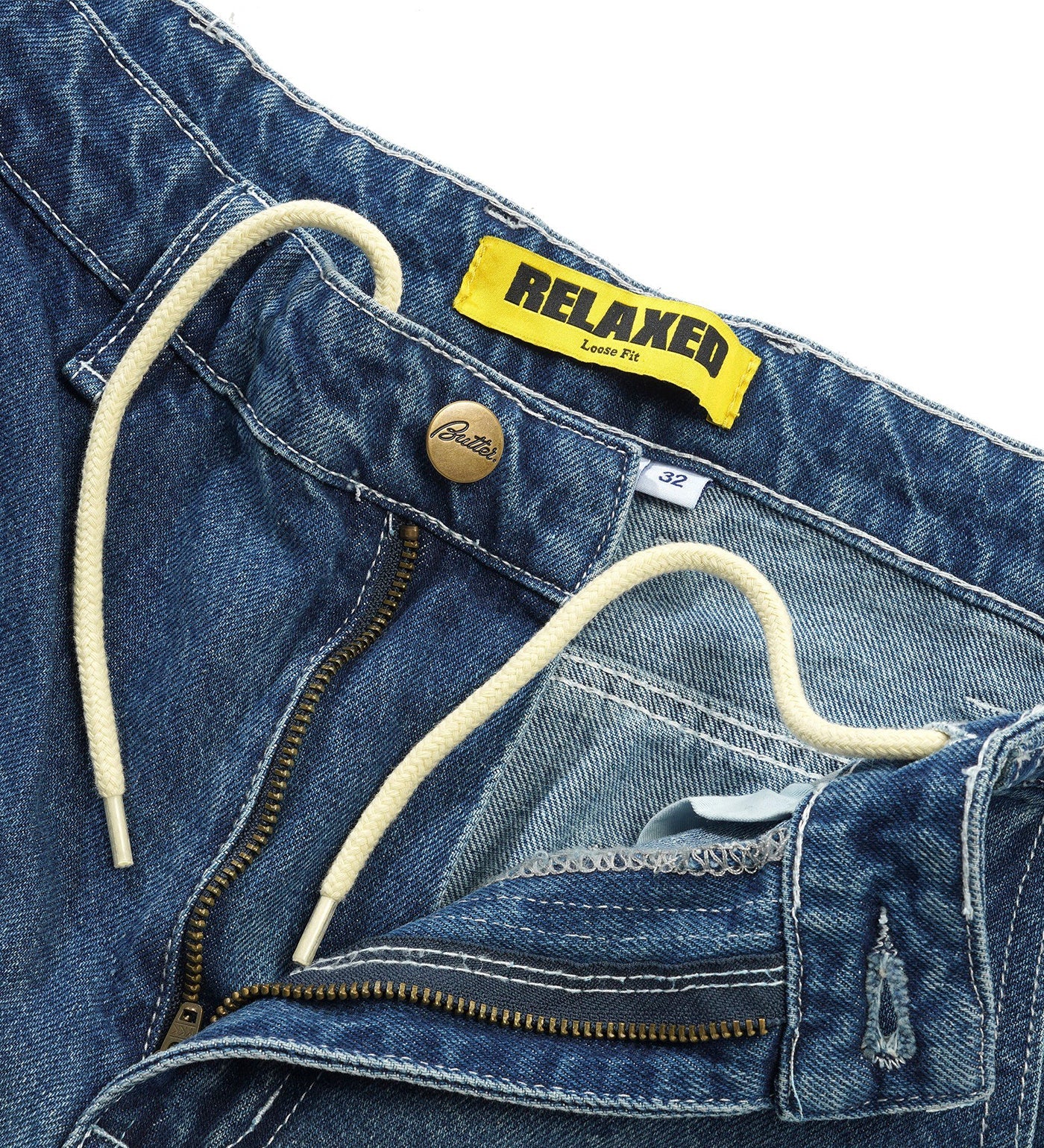 Alpine - RELAXED, Distressed Faded Blue
