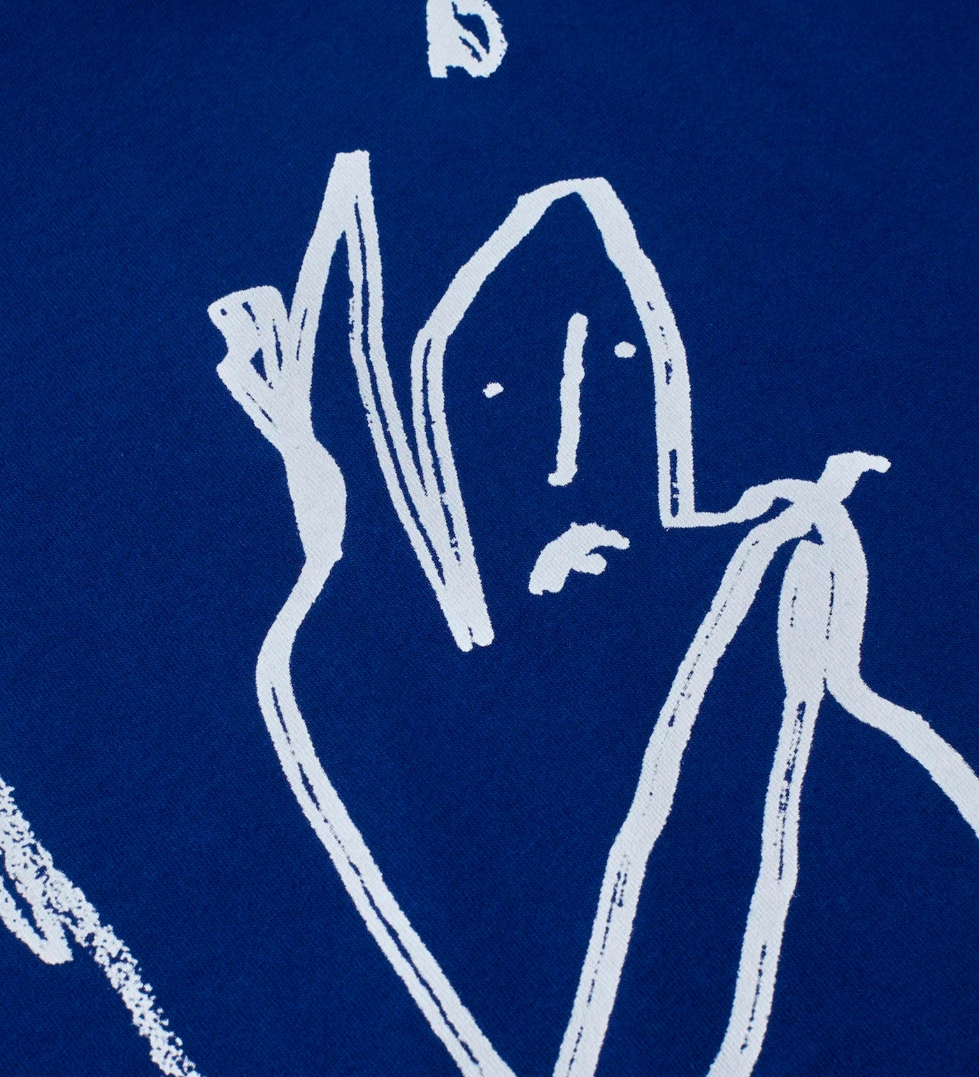 Doodle (Contrast), Ultramarine/White