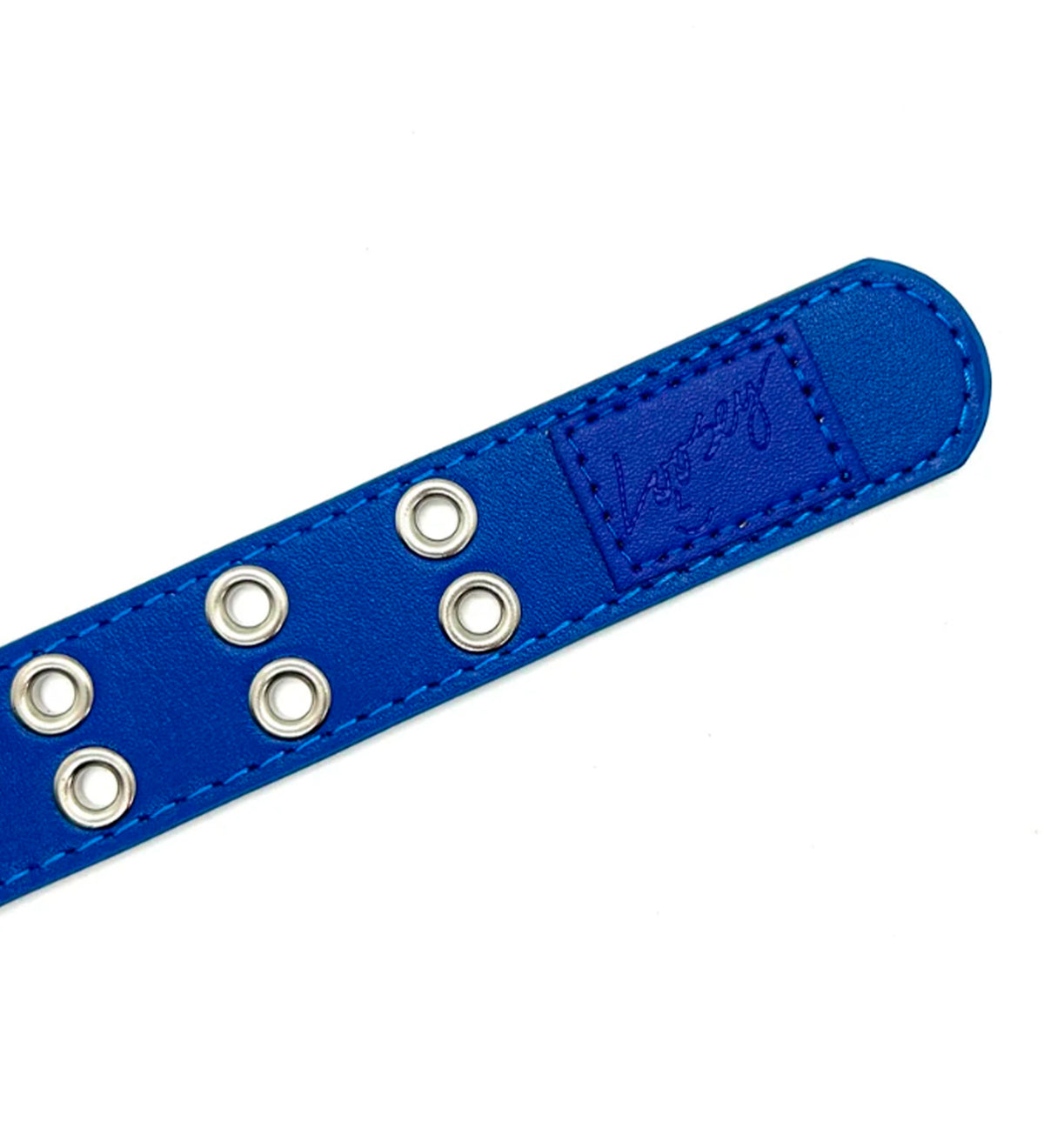 Furry Friend Collar (2 Row), Navy