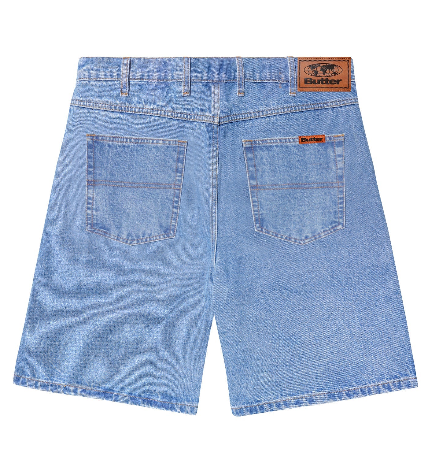 Baggy Shorts, Washed Indigo
