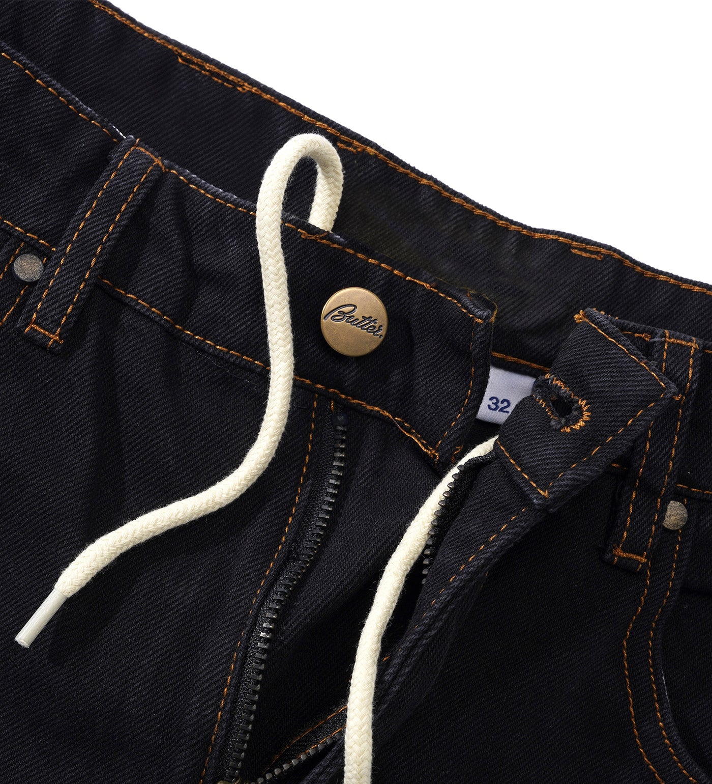 Baggy Shorts, Washed Black