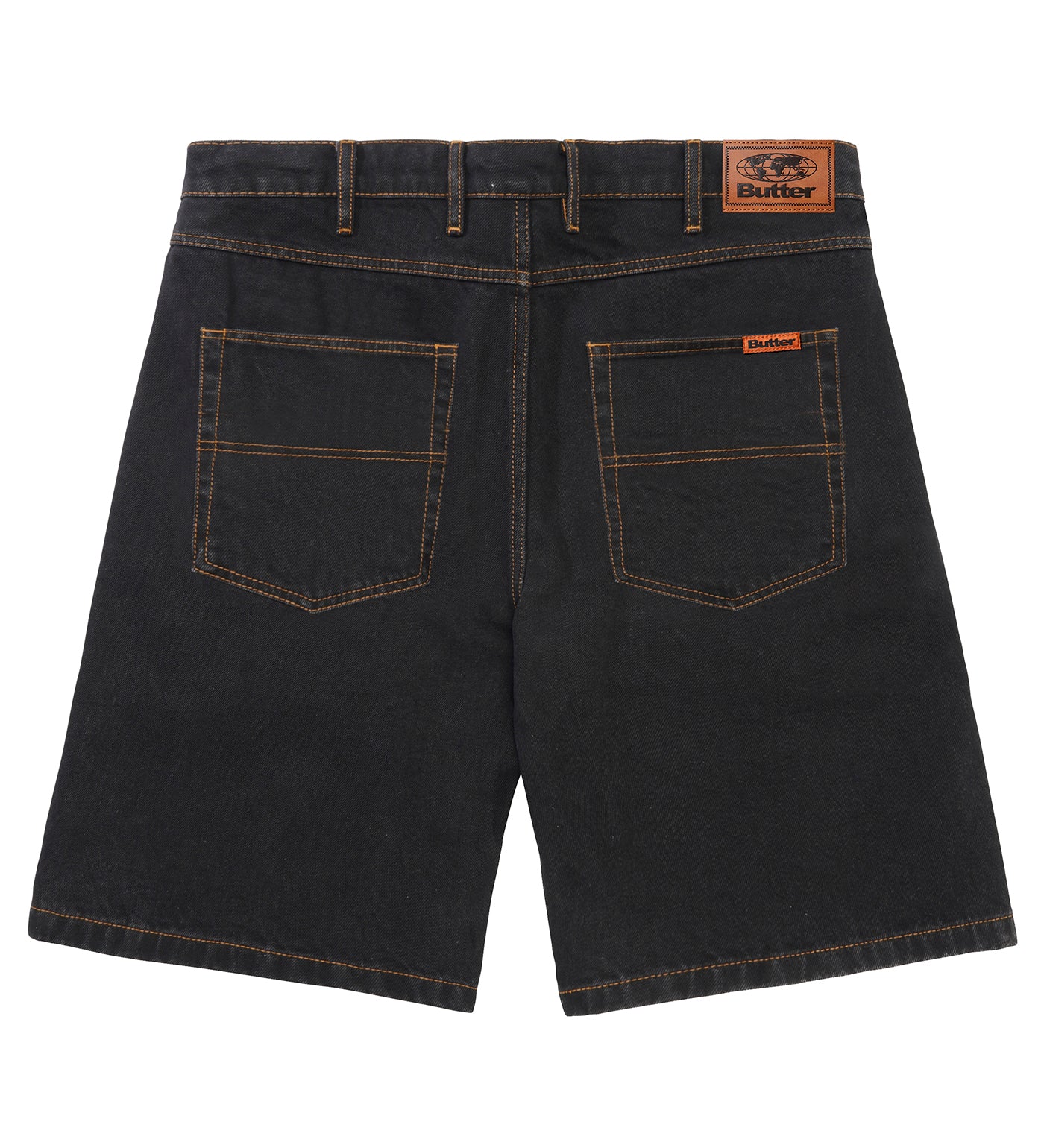 Baggy Shorts, Washed Black