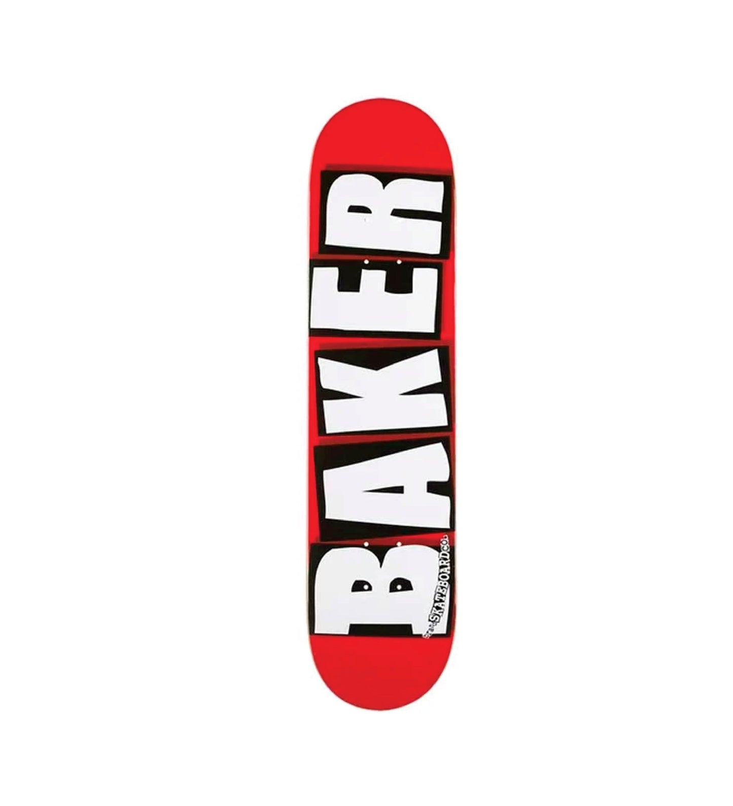 Brand Logo, Red/White