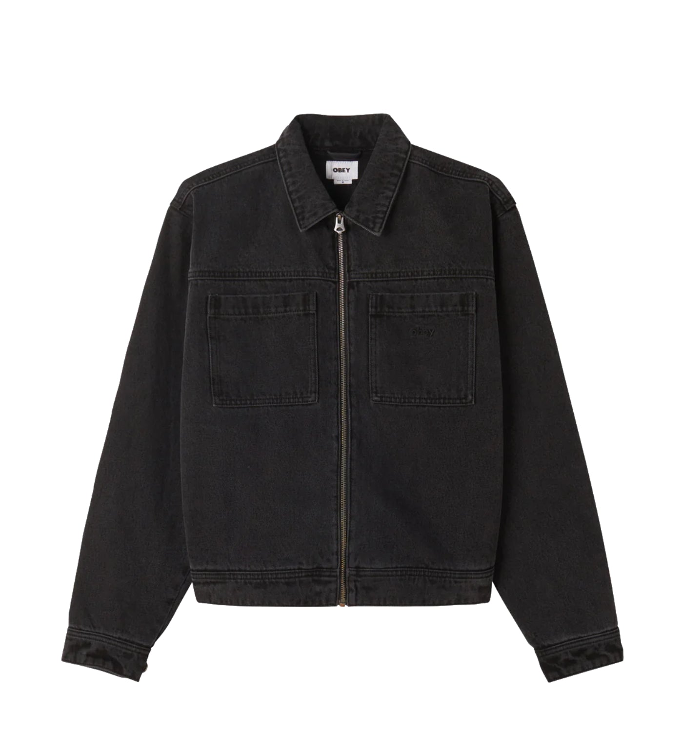 Hardwork Zip-Up, Faded Black