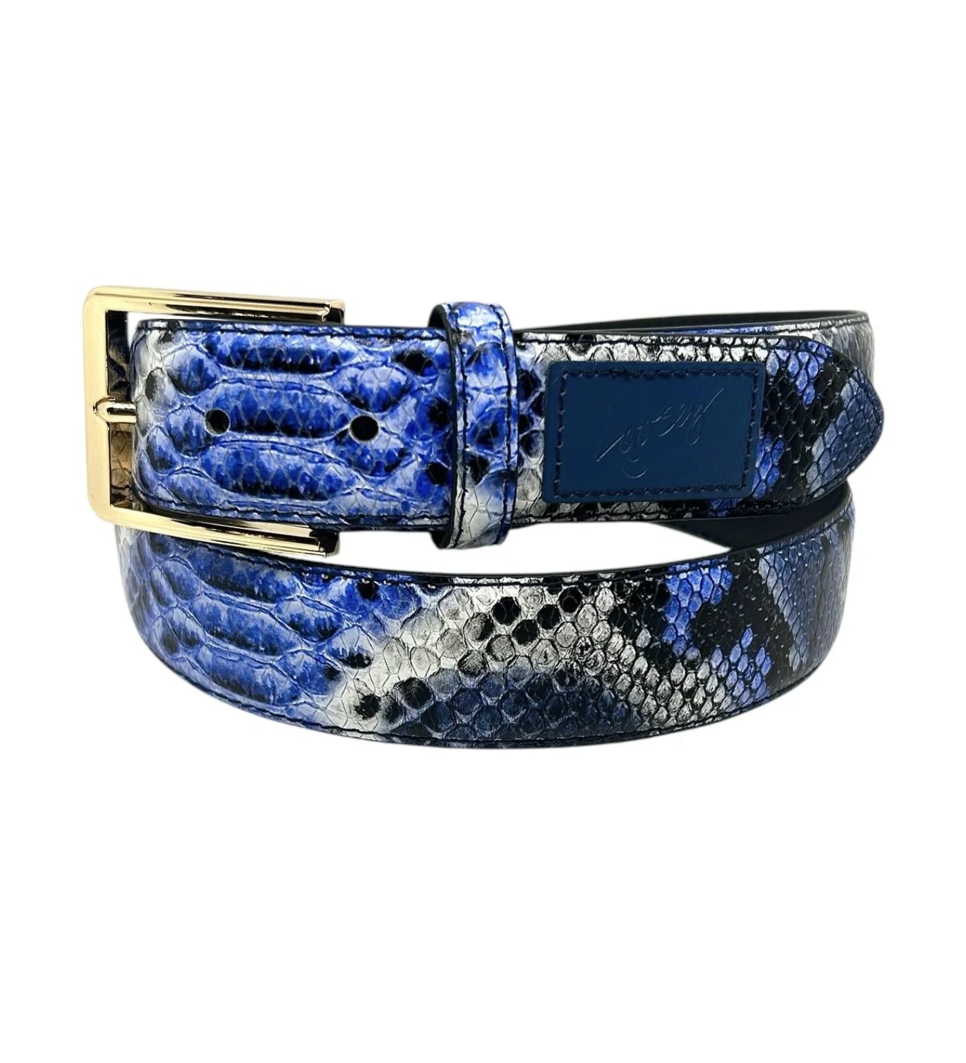 Snakeskin (Premium), Blue