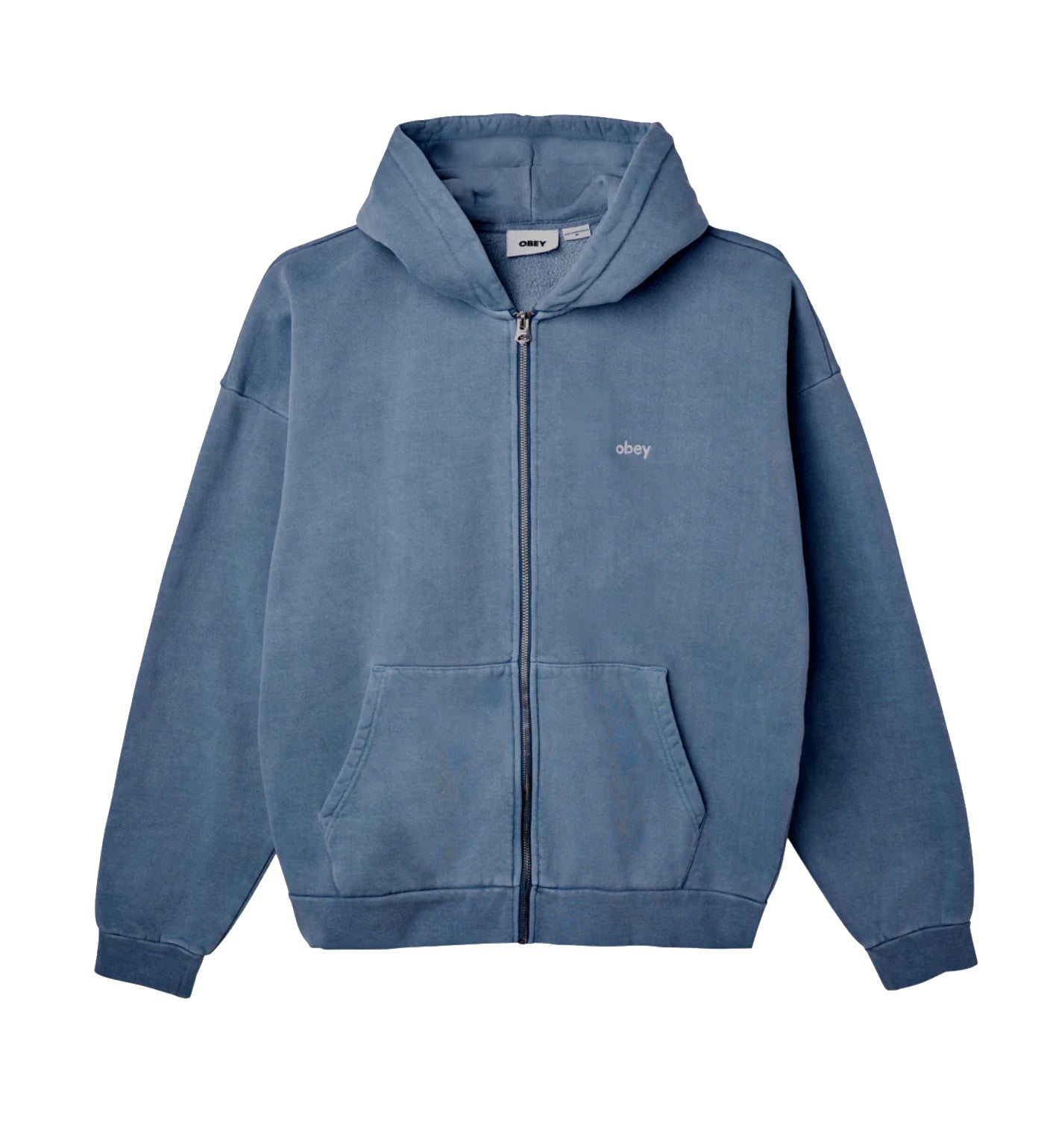 Lowercase Pigment Zip, Navy