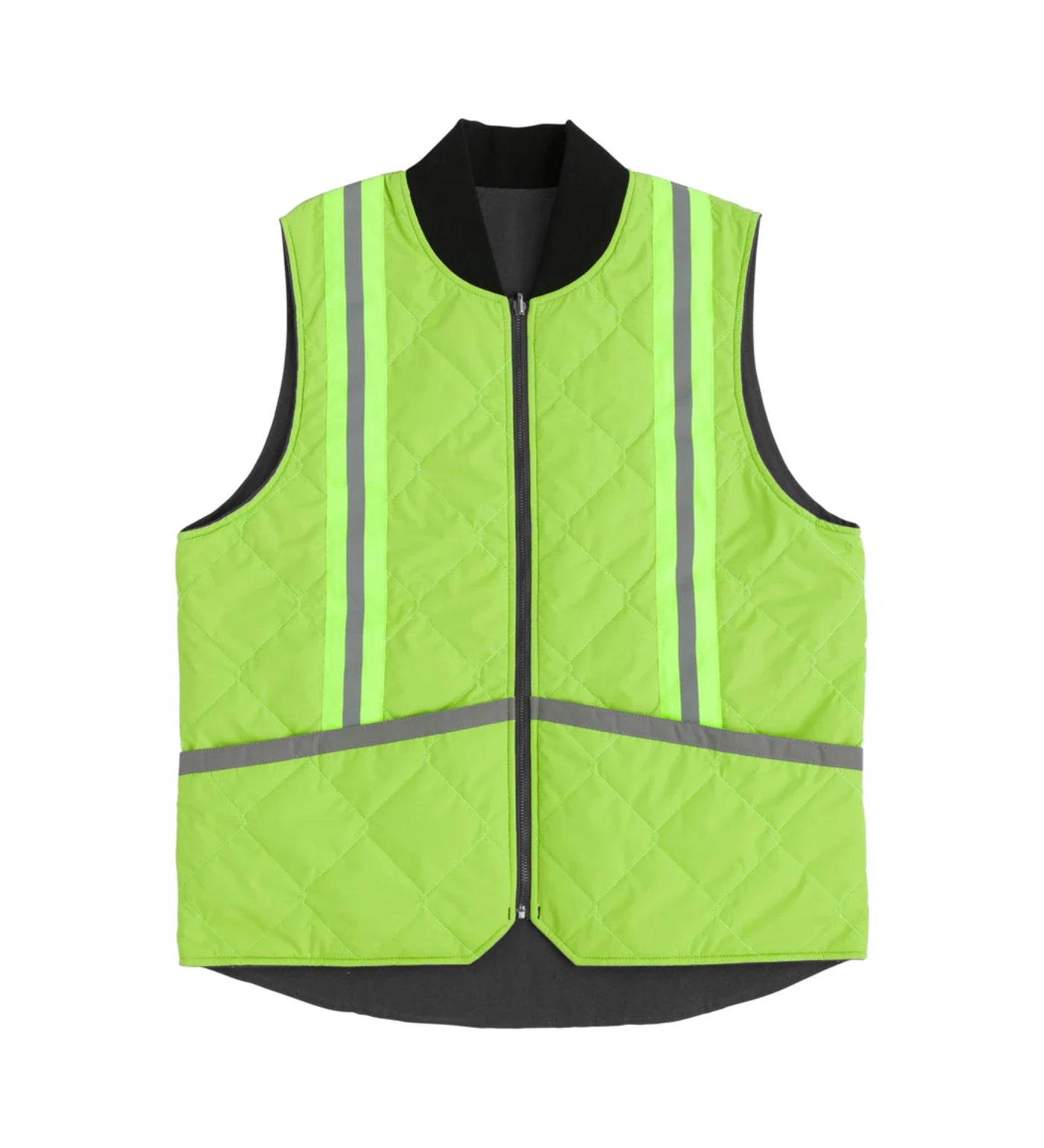 Work Vest Crete-Ture DIY, Asphalt/Neon Green