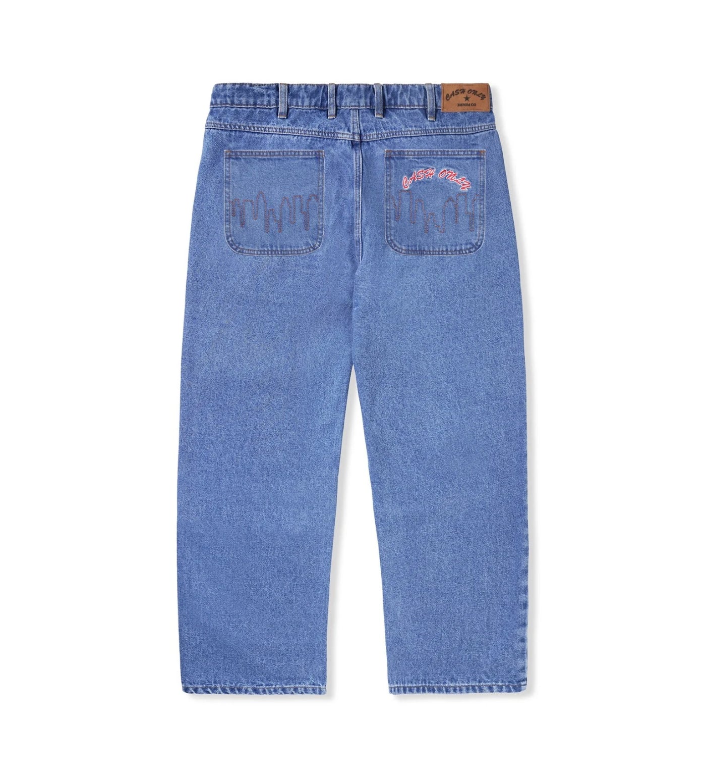Logo - BAGGY, Washed Indigo
