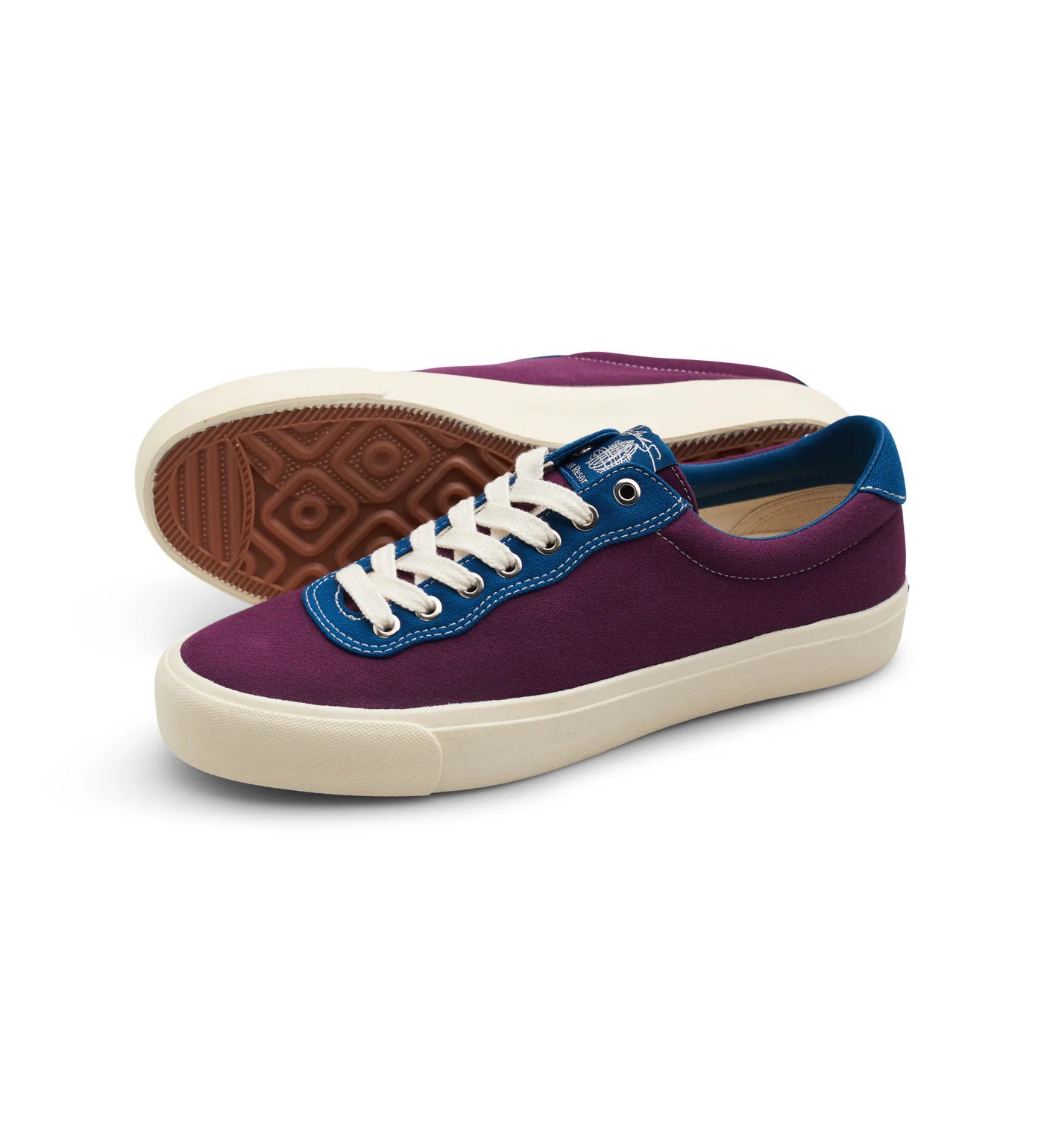 VM001 Lo Canvas, Plum/Dirty Blue