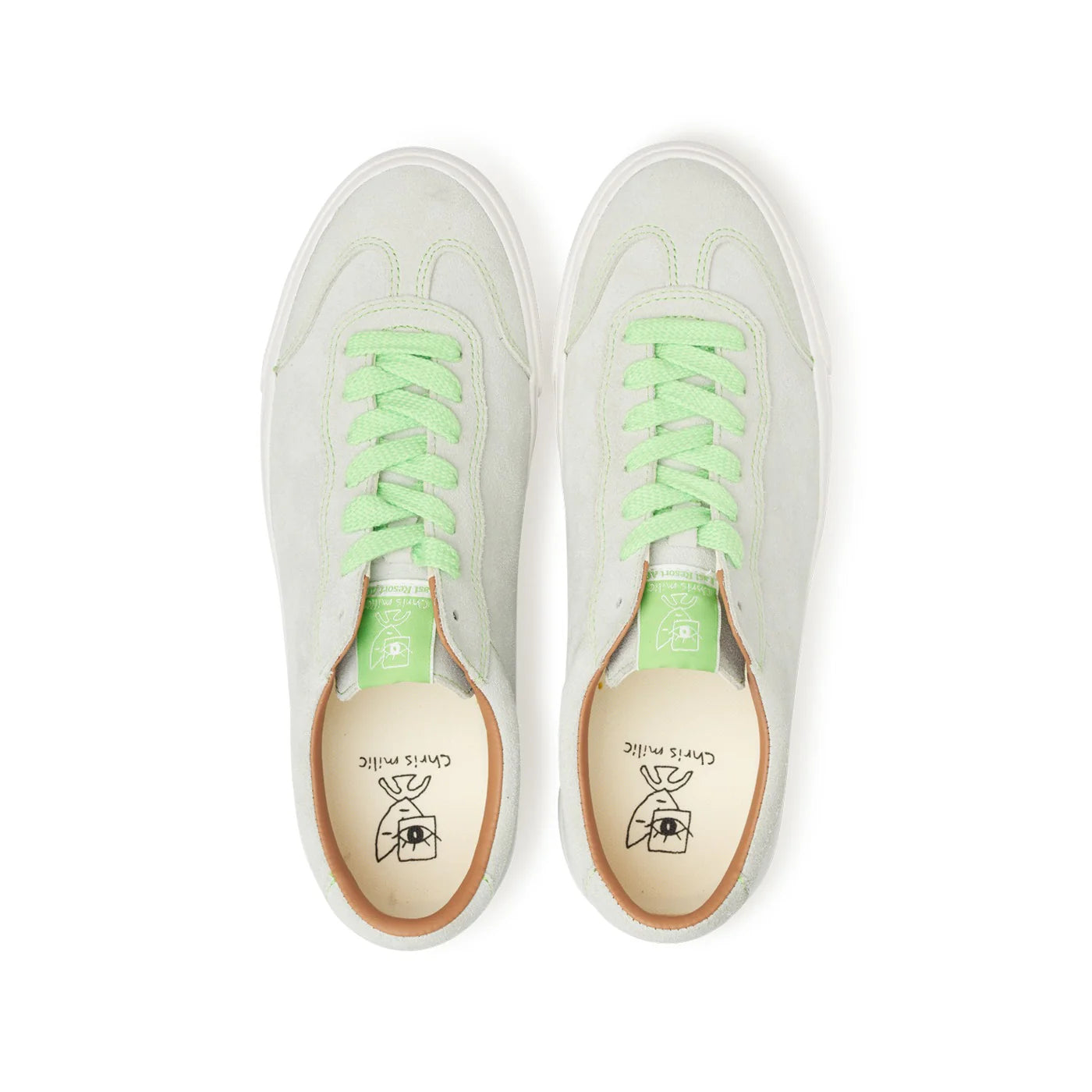 VM004 Millic Lo, Green Tint/White