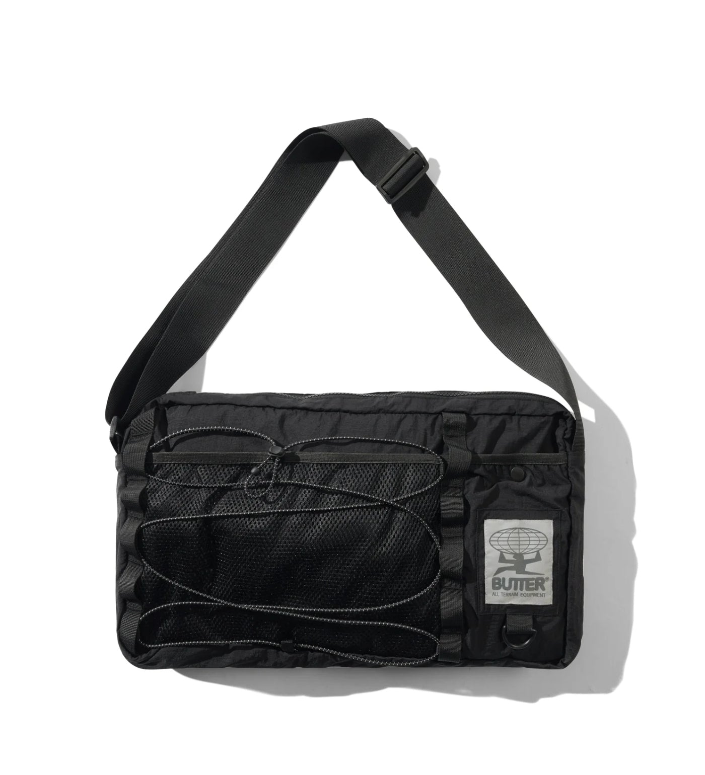 Express Side Bag, Black/Silver