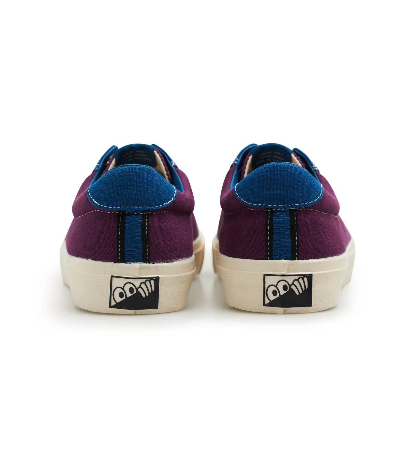 VM001 Lo Canvas, Plum/Dirty Blue