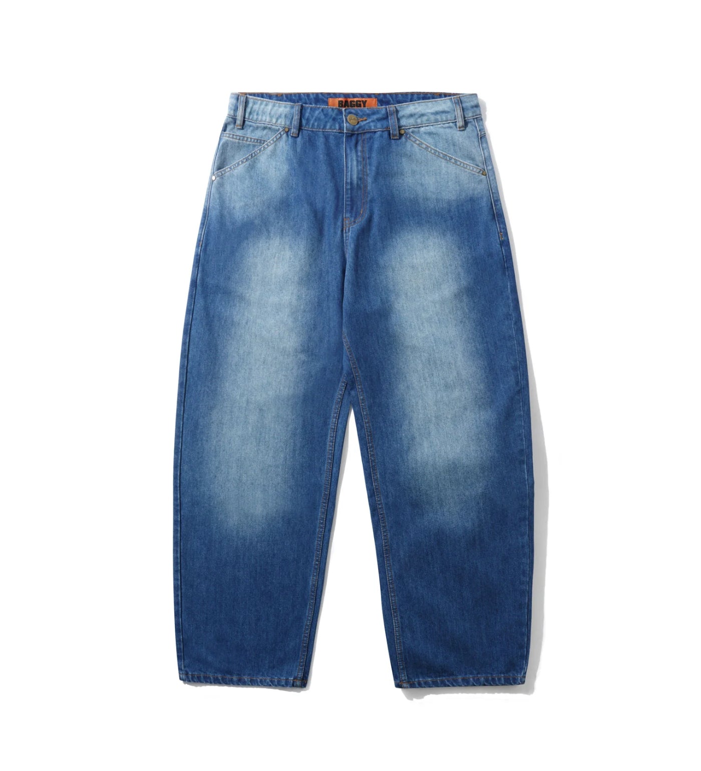 Encounter - BAGGY, Washed Slub Blue