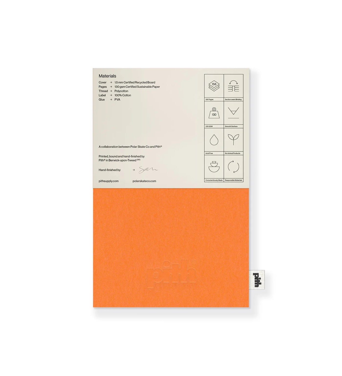 Deck Book, Orange