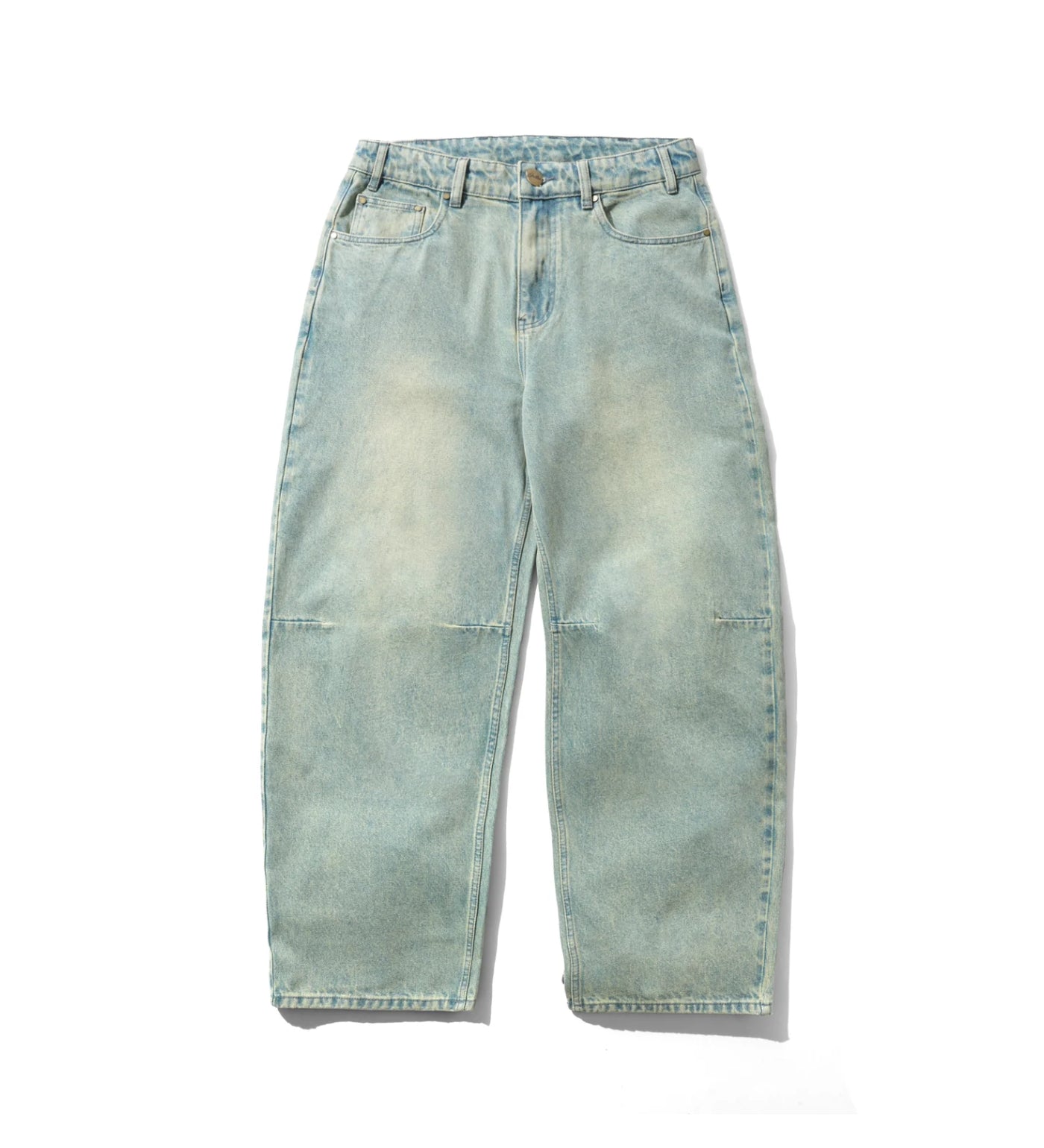 Wide Cut, Tinted Blue Wash