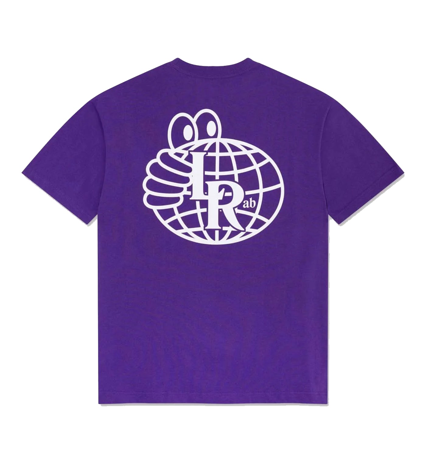 Atlas Monogram, Heliotrope/white
