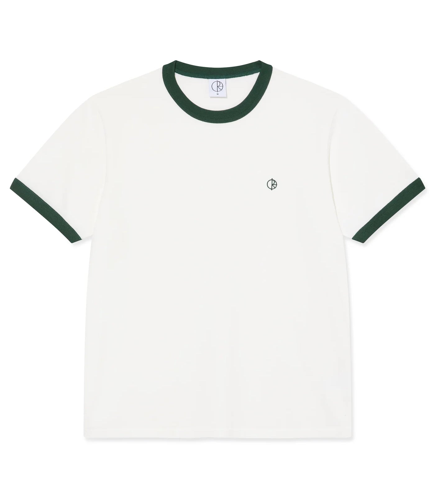 Ringer, Cloud White/Dark Green