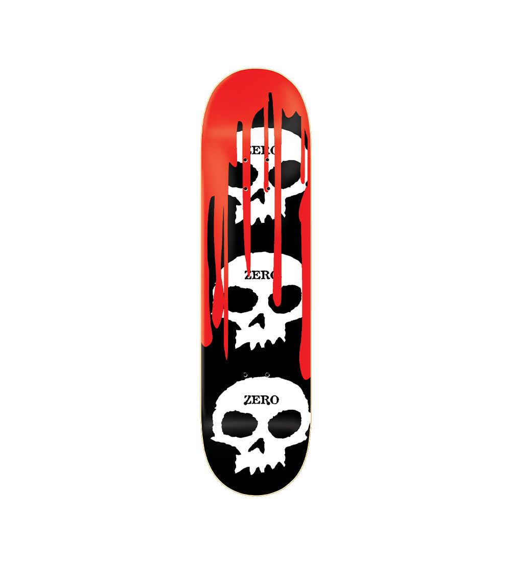 3 Skull Blood, Black/Red