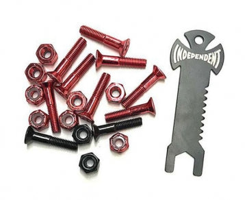 Hardware W/Tool 1" Phillips, Red/Black